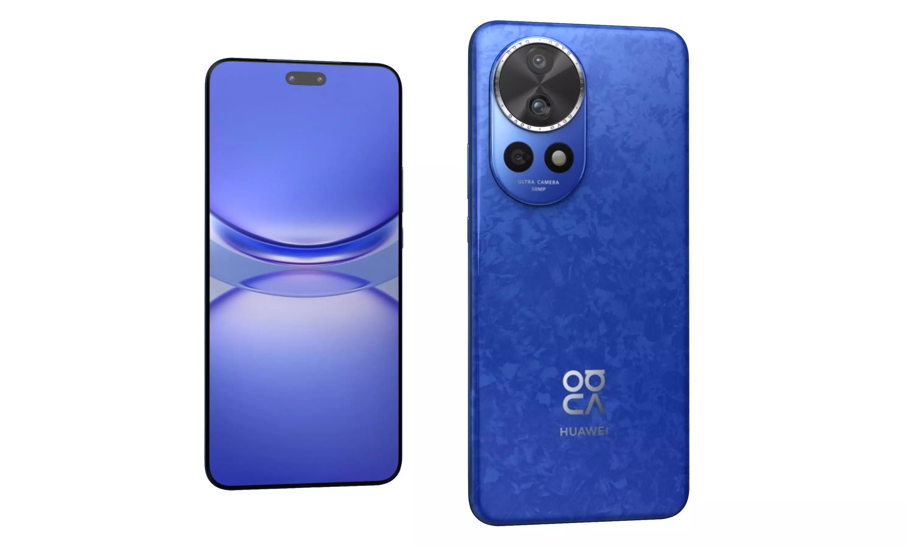 Huawei Nova 12 Pro Blue High Poly 3D model_6
