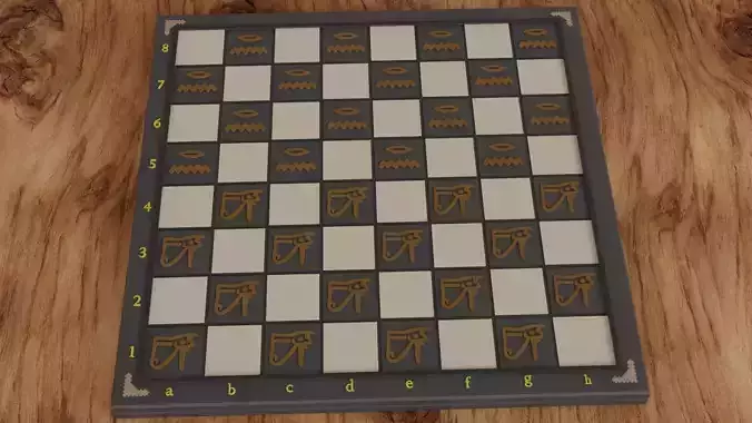 Celtic and Egyptian Chessboards