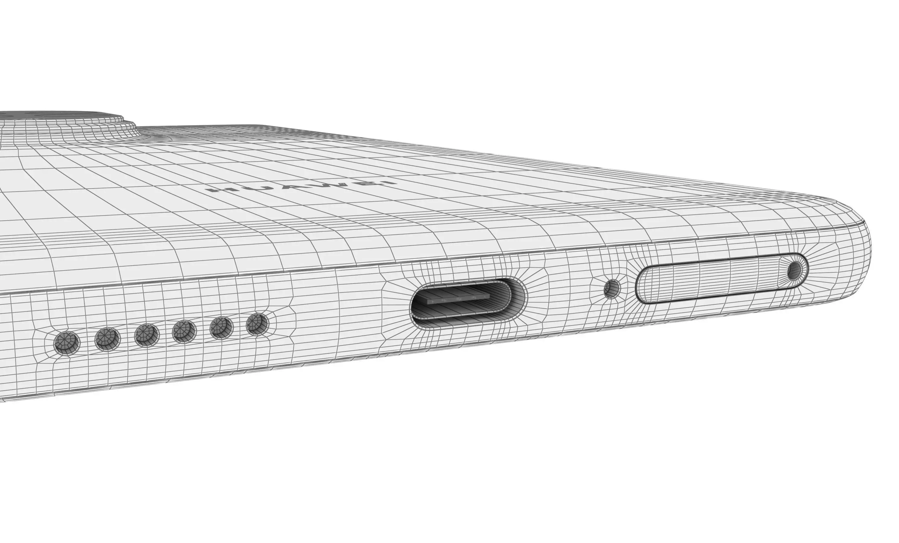 Huawei Nova 13 Pro All Colors High Poly 3D model_48