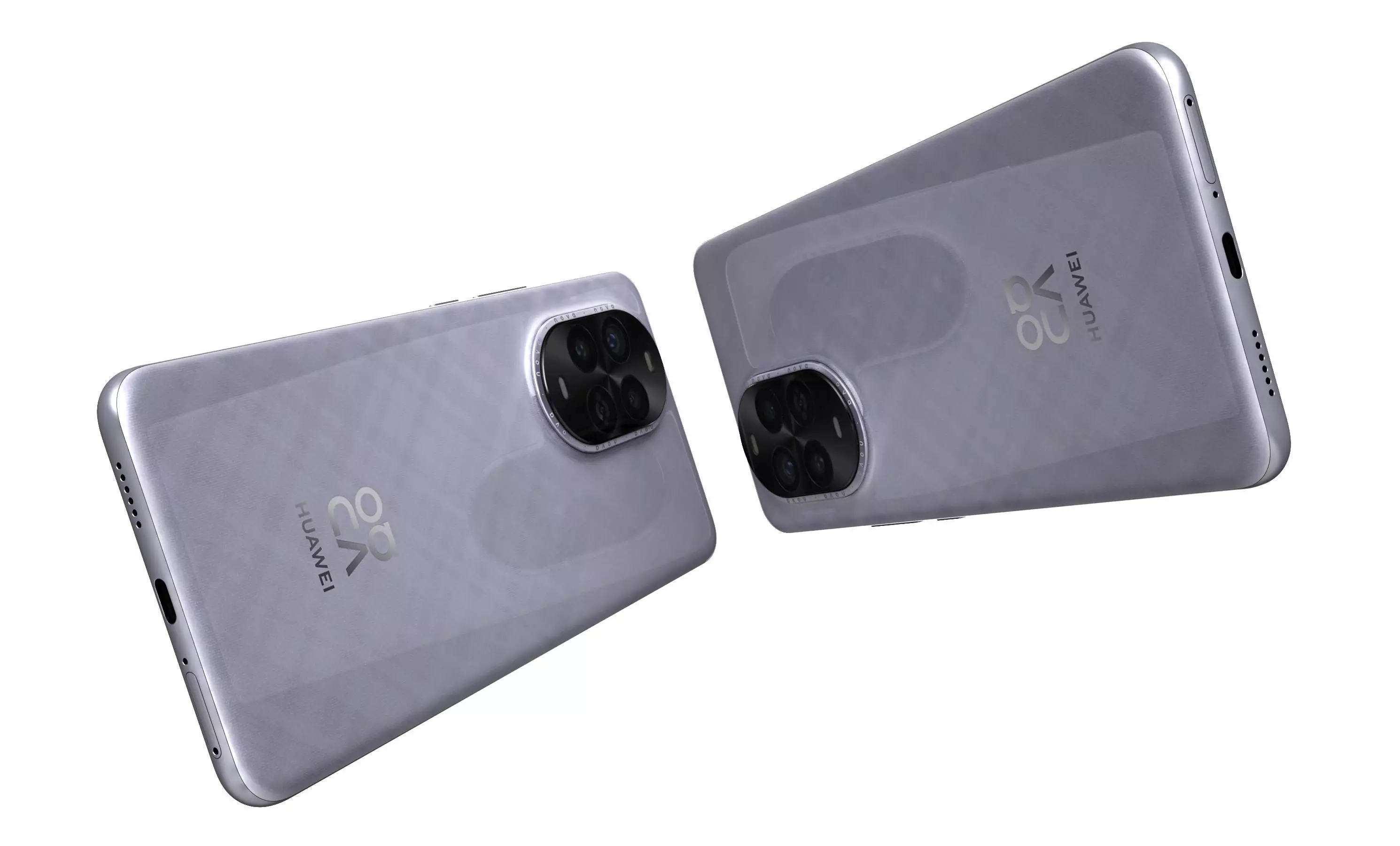 Huawei Nova 13 Pro Feather Sand Purple High Poly 3D model_9