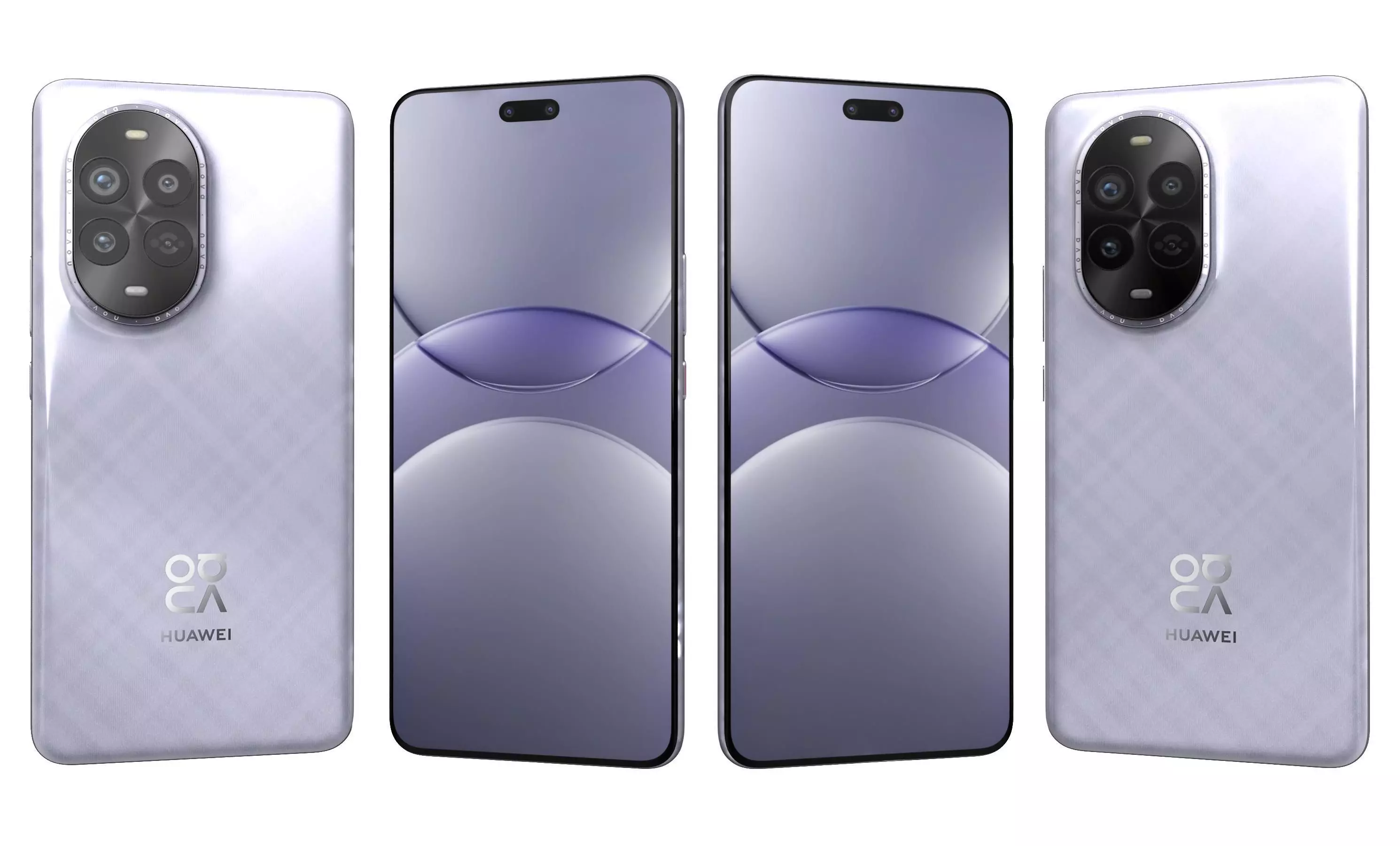 Huawei Nova 13 Pro Feather Sand Purple High Poly 3D model_1