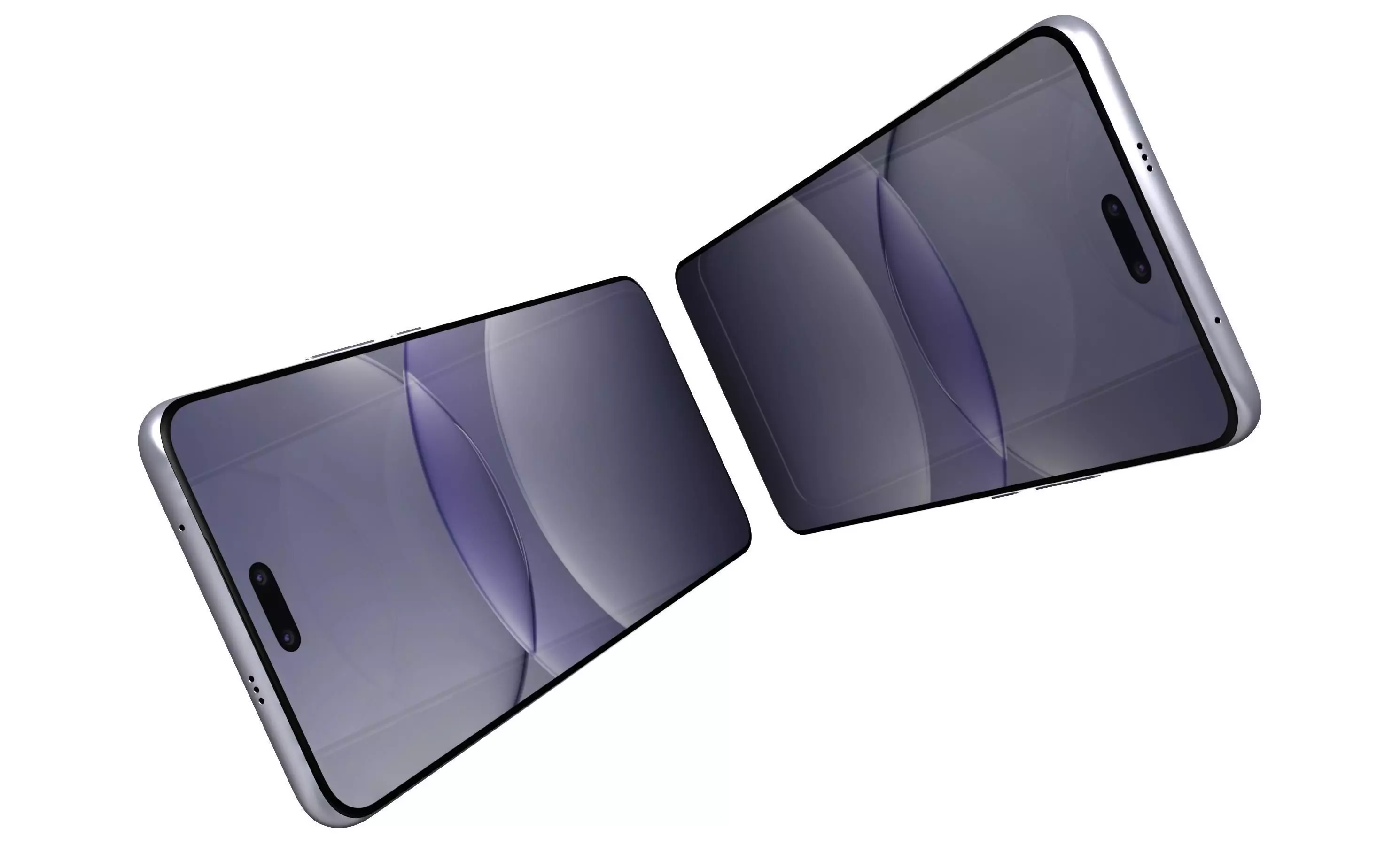 Huawei Nova 13 Pro Feather Sand Purple High Poly 3D model_7