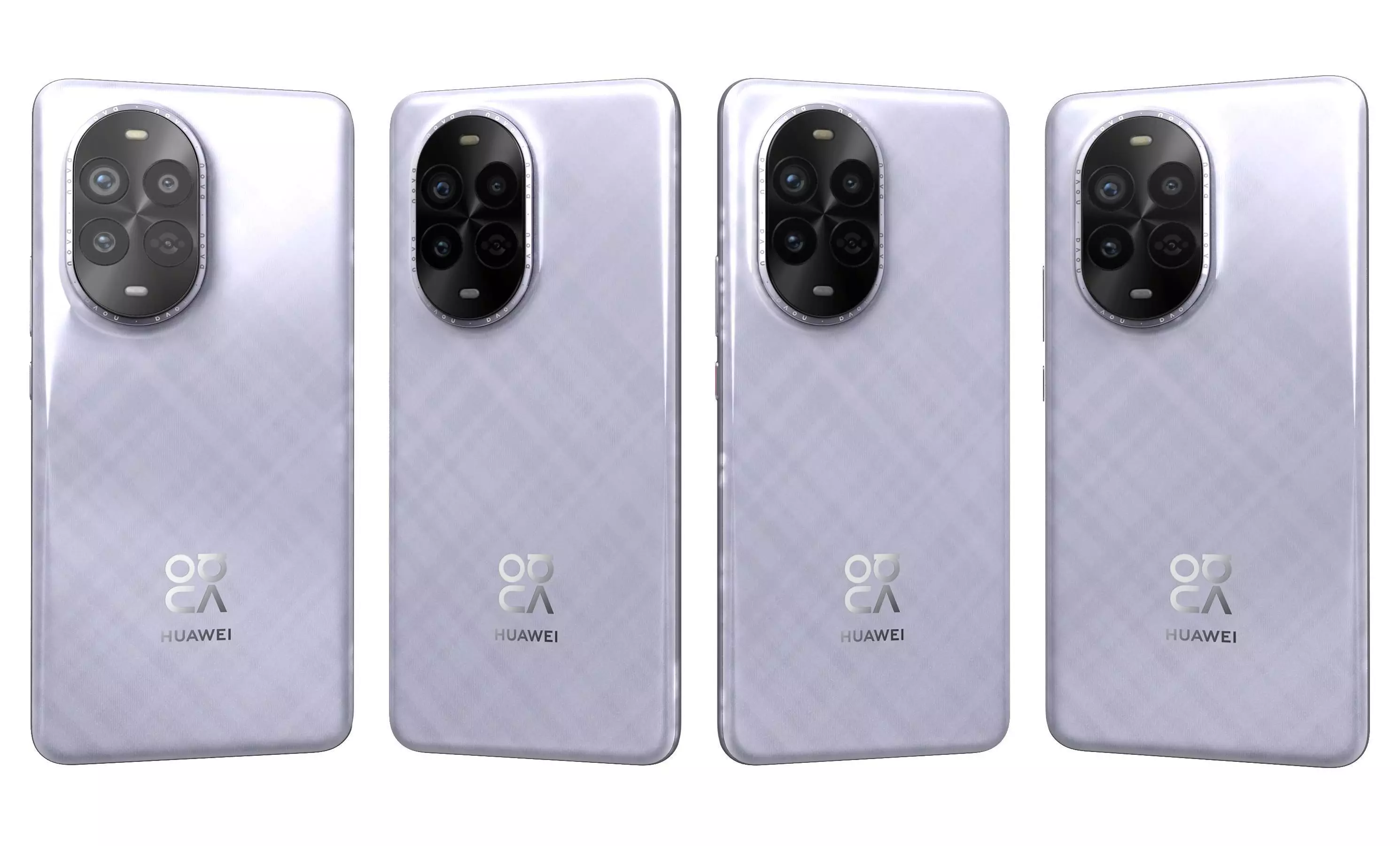 Huawei Nova 13 Pro Feather Sand Purple High Poly 3D model_3