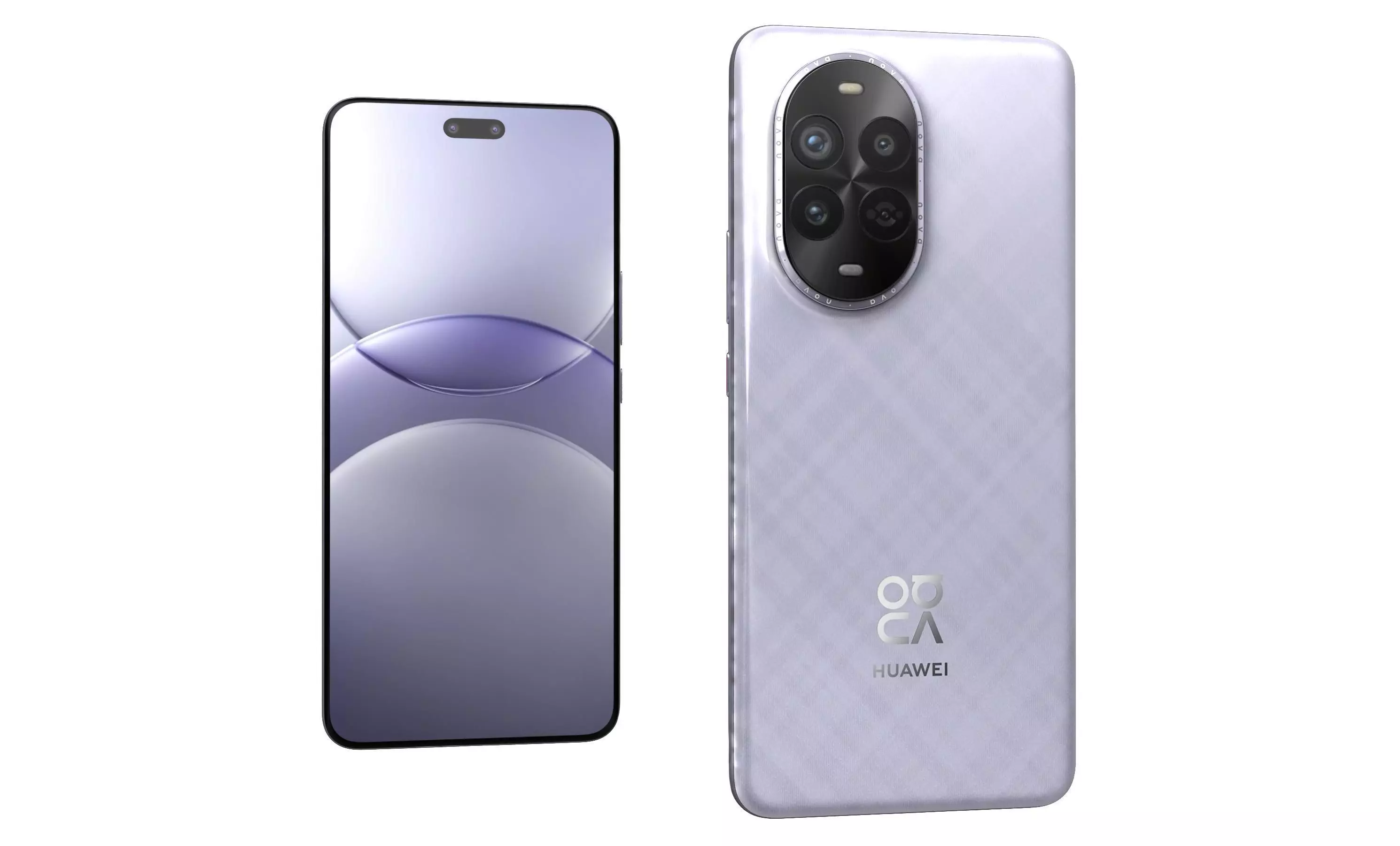 Huawei Nova 13 Pro Feather Sand Purple High Poly 3D model_5