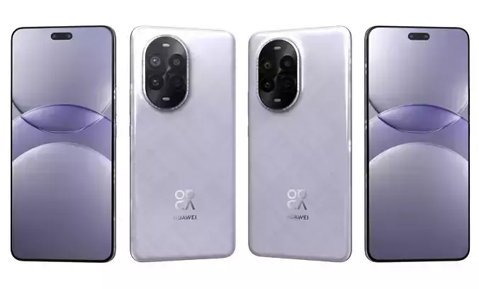 Huawei Nova 13 Pro Feather Sand Purple High Poly 3D model