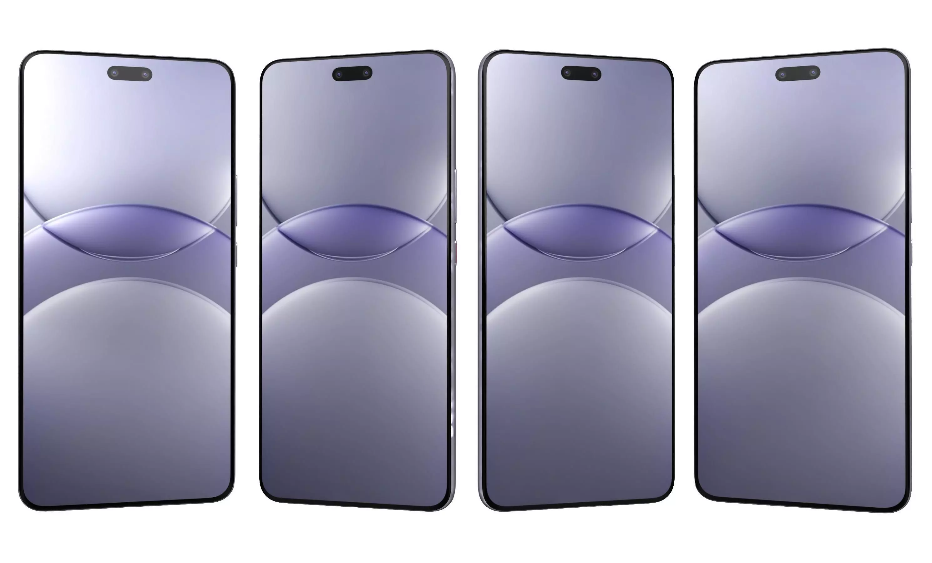 Huawei Nova 13 Pro Feather Sand Purple High Poly 3D model_11