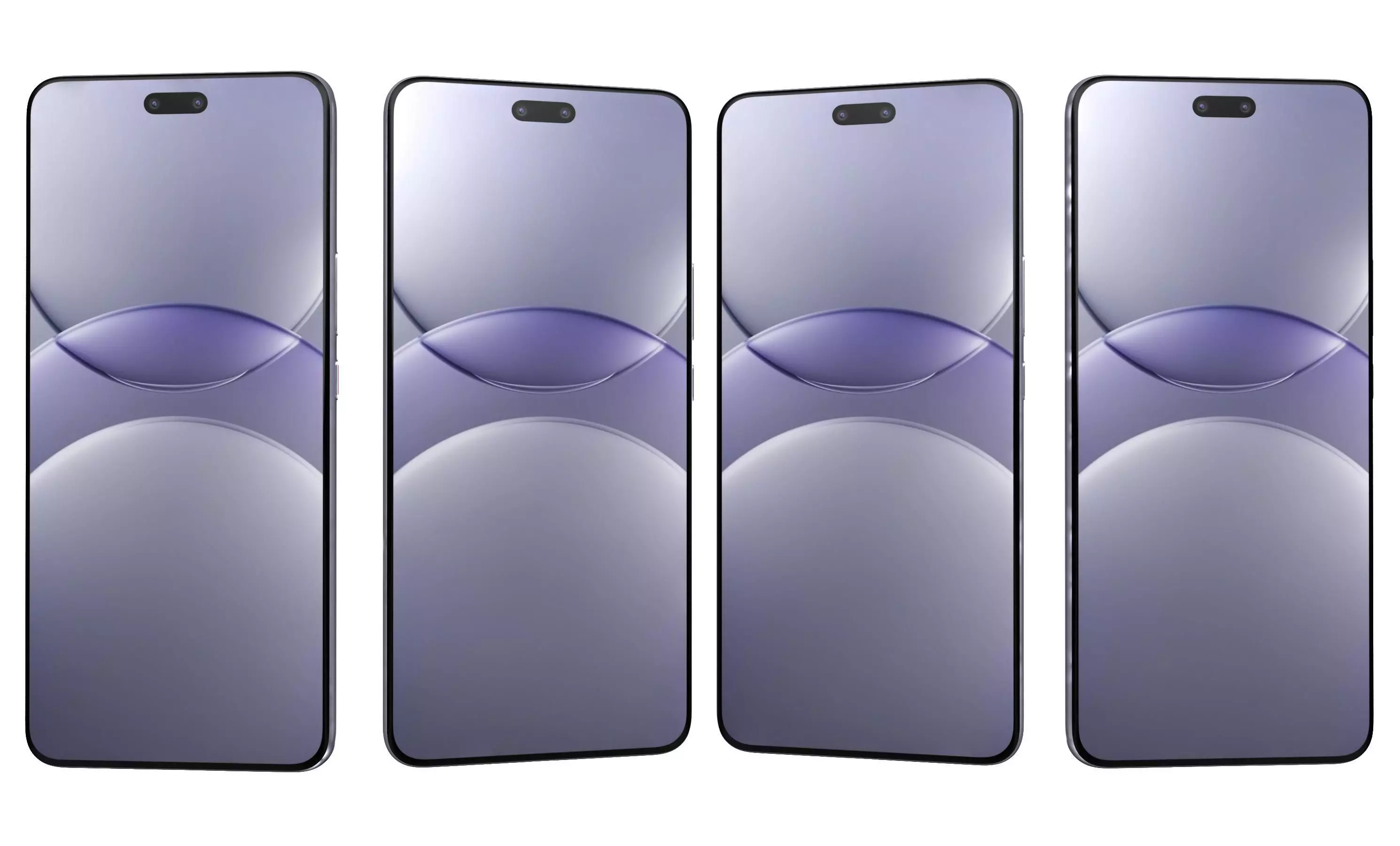 Huawei Nova 13 Pro Feather Sand Purple High Poly 3D model_4