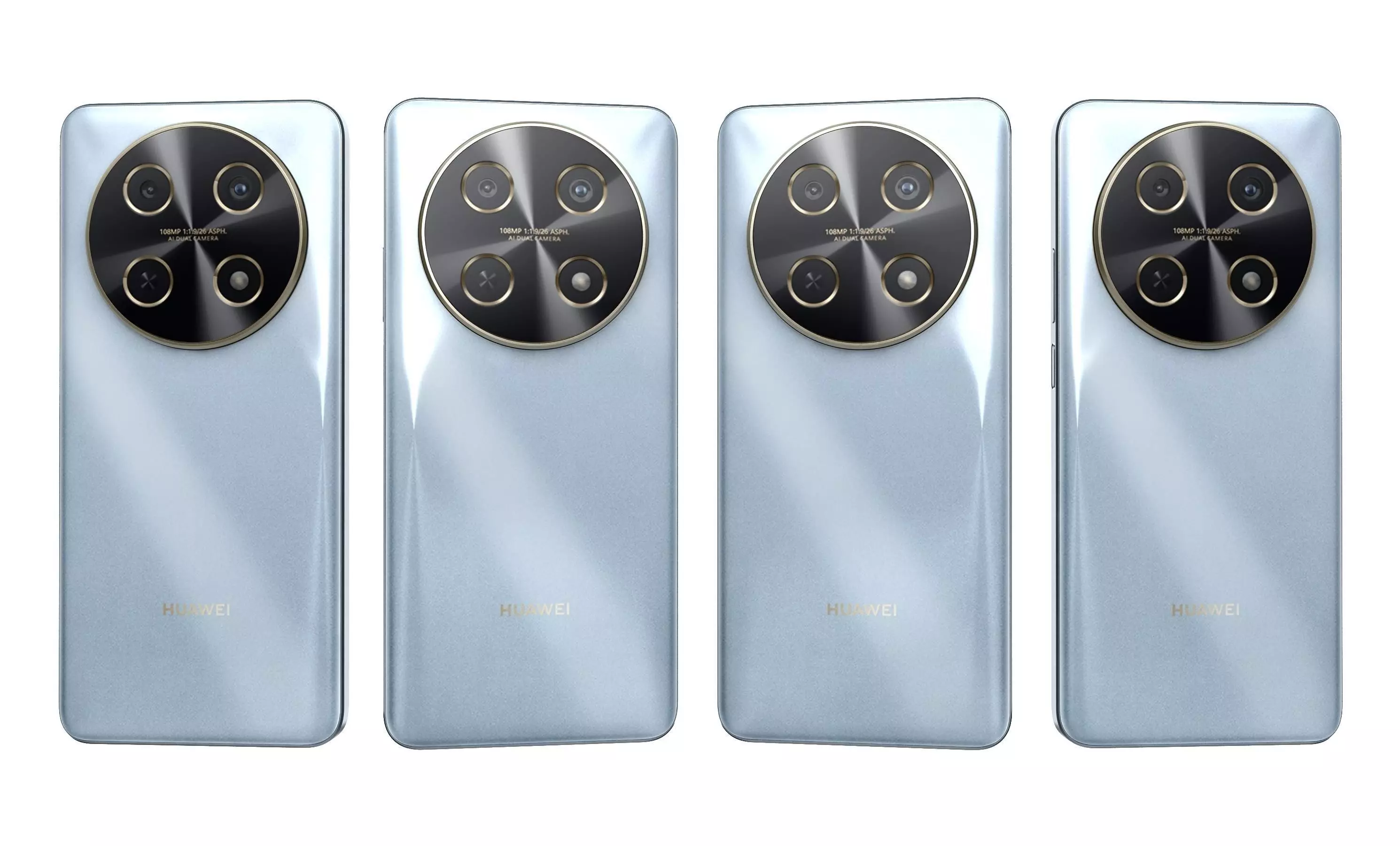 Huawei Nova 13i Blue High Poly 3D model_26