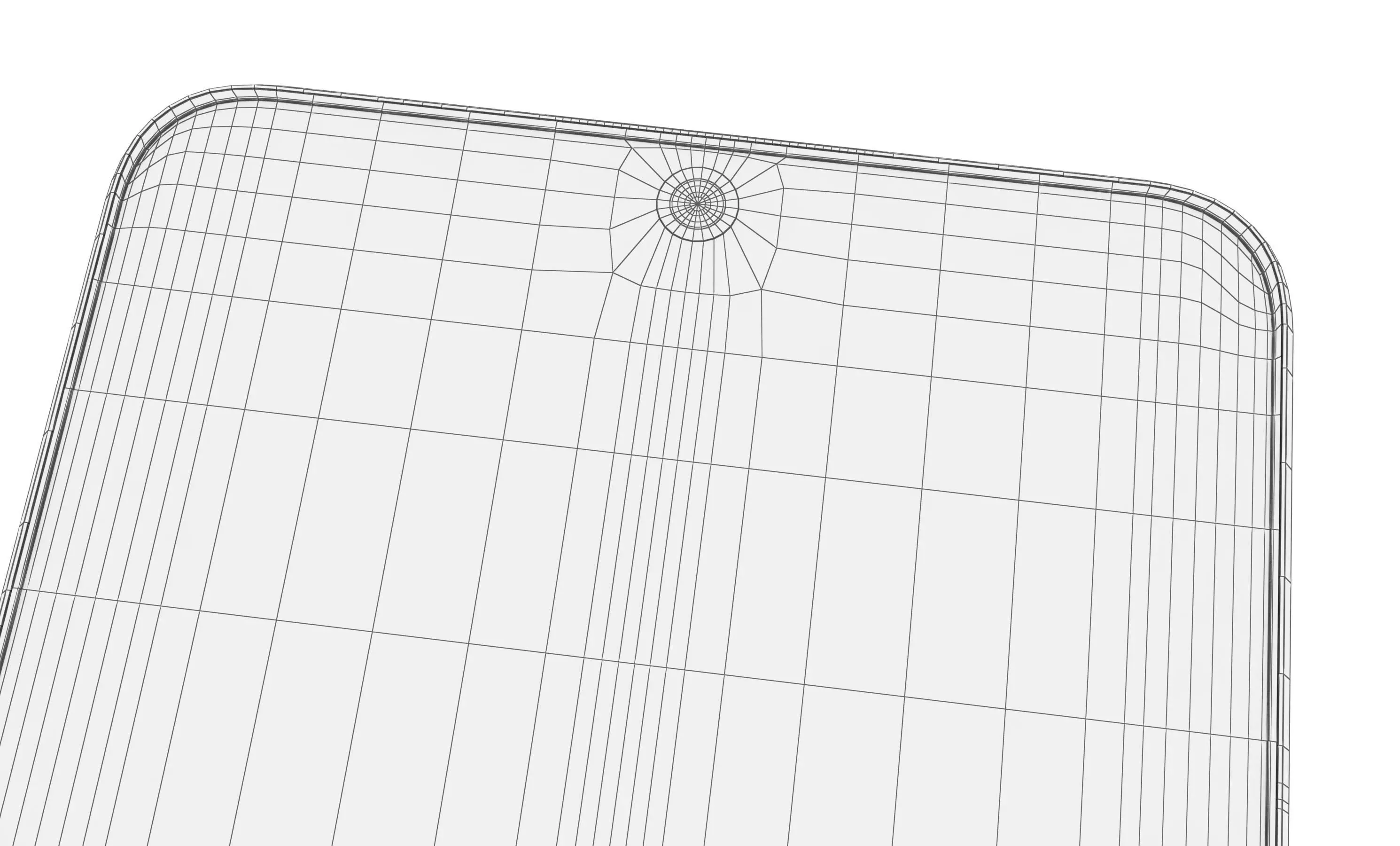 Huawei Nova 13i Blue High Poly 3D model_18