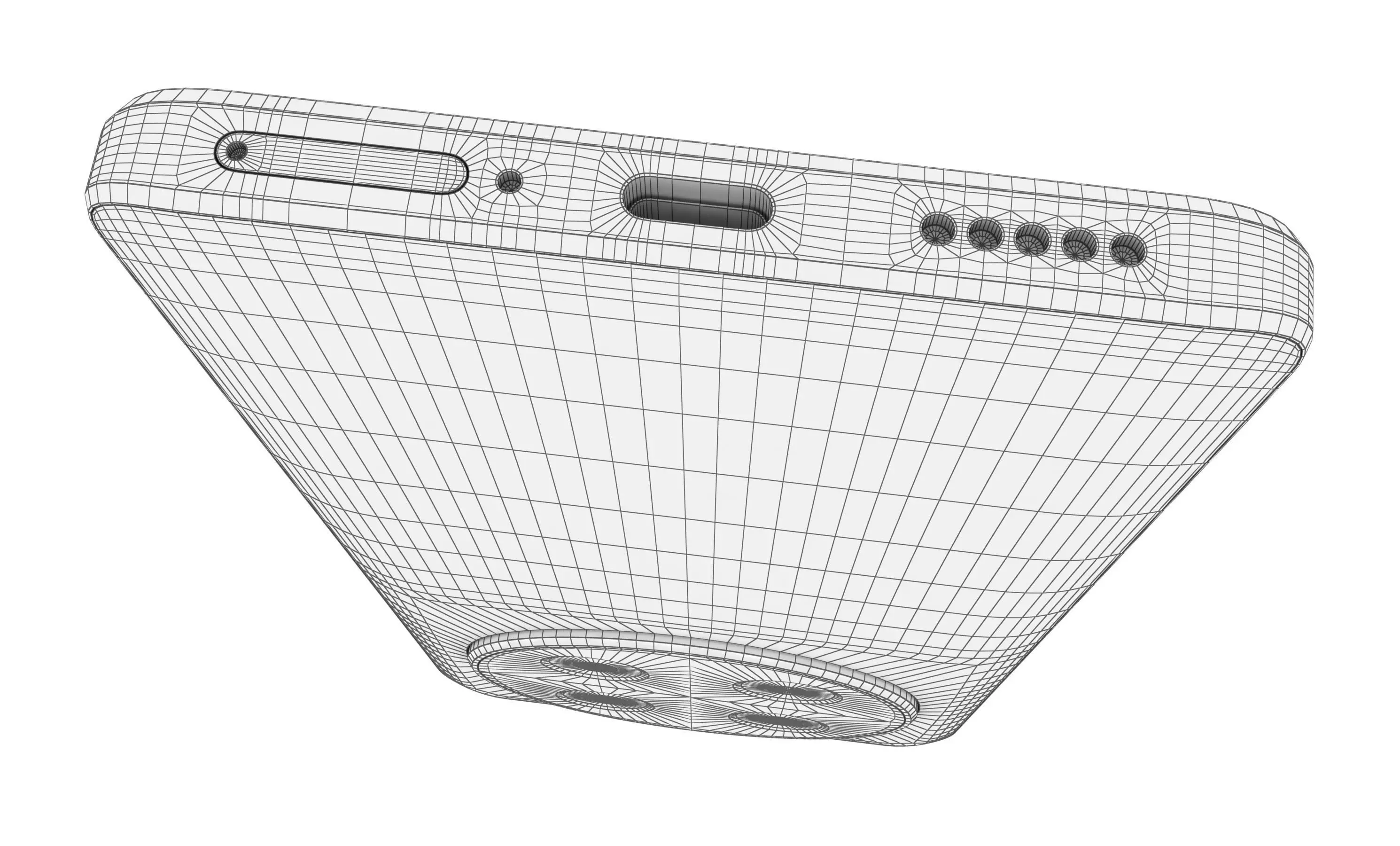 Huawei Nova 13i Blue High Poly 3D model_16