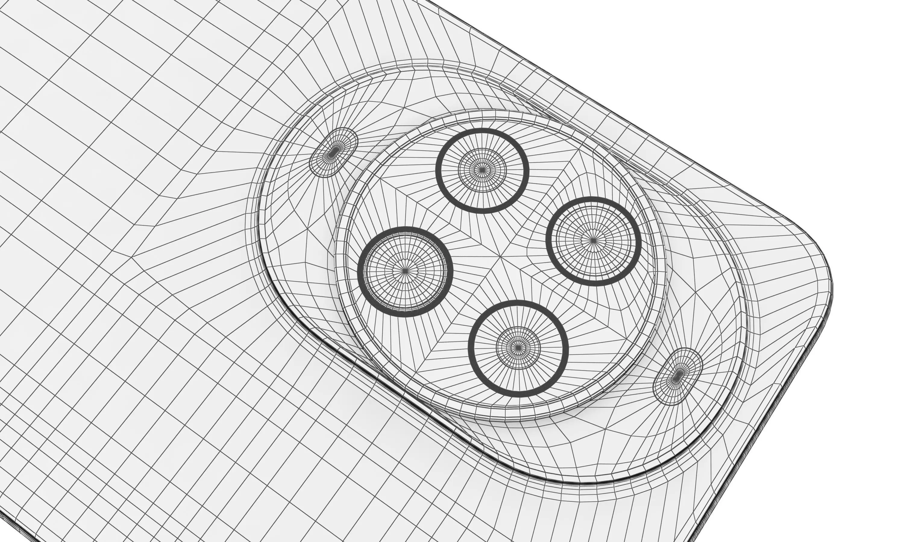 Huawei nova 14 Pro All Colors High Poly 3D model_22