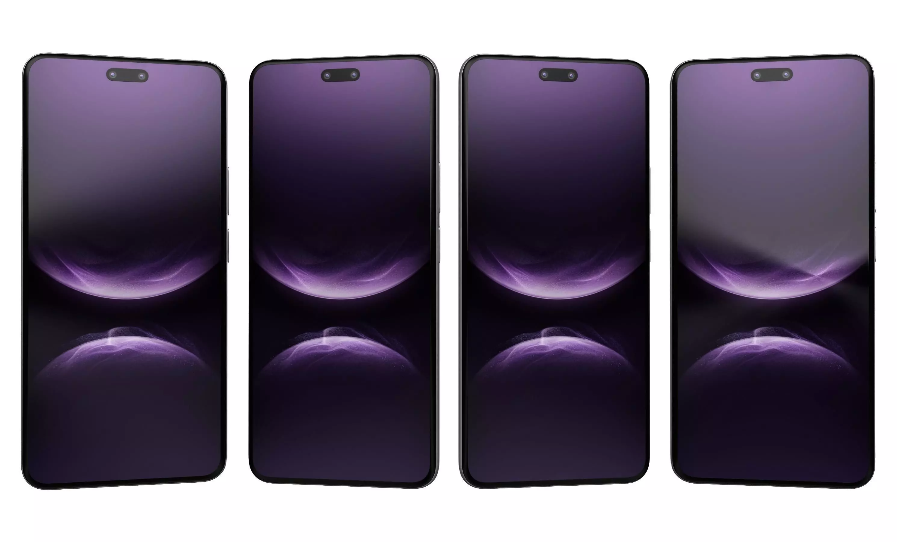 Huawei nova 14 Pro All Colors High Poly 3D model_9