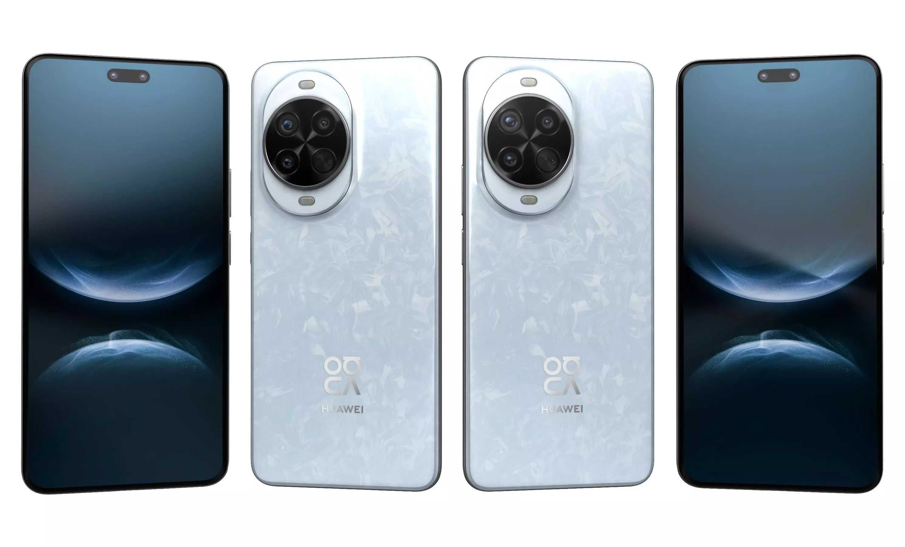 Huawei nova 14 Pro All Colors High Poly 3D model_6