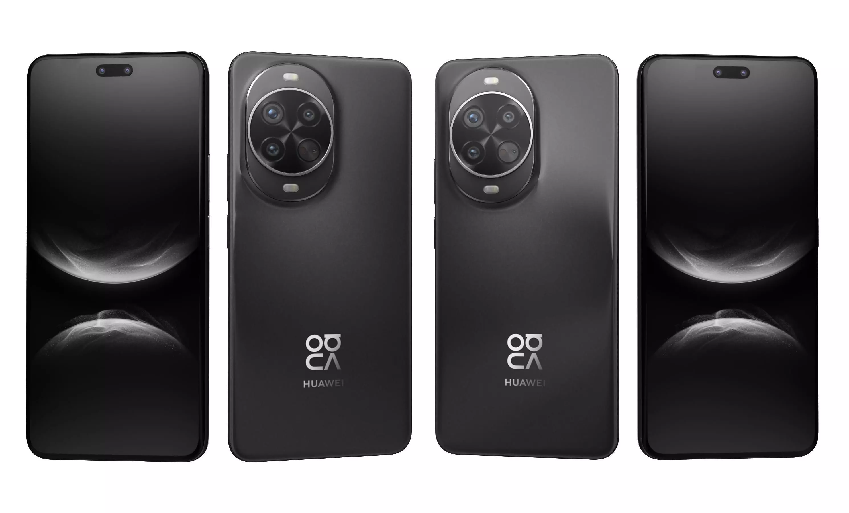 Huawei nova 14 Pro Feather Sand Black High Poly 3D model_25