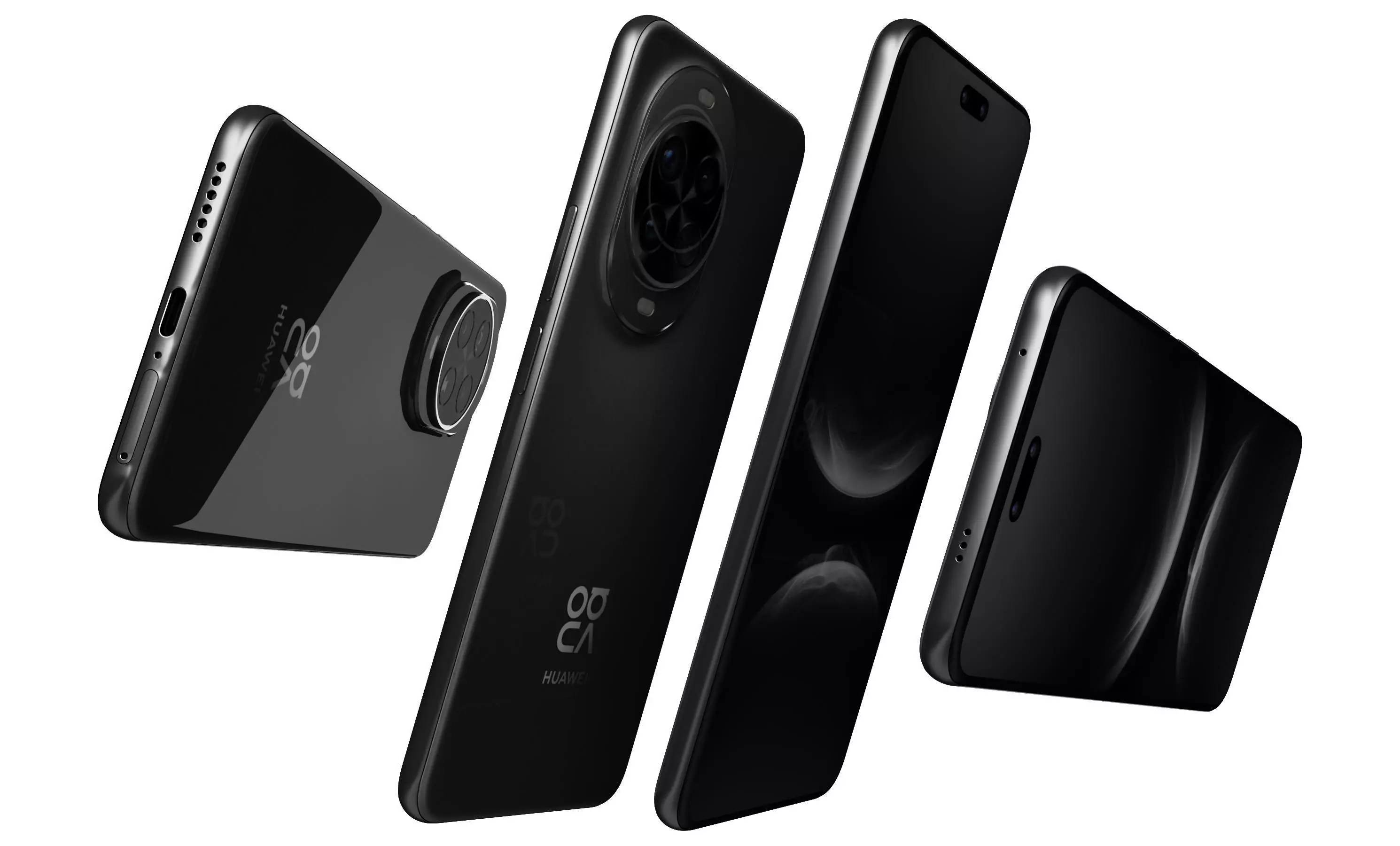 Huawei nova 14 Pro Feather Sand Black High Poly 3D model_5