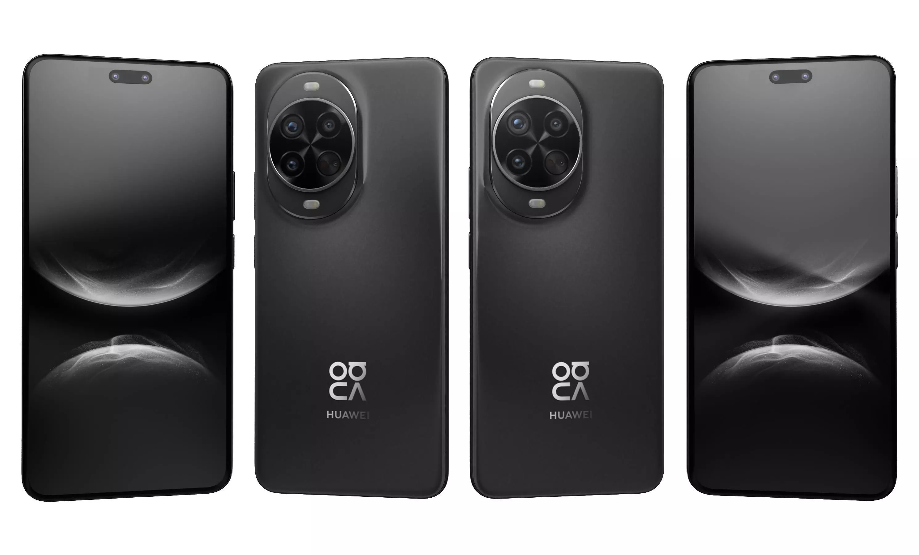 Huawei nova 14 Pro Feather Sand Black High Poly 3D model_24