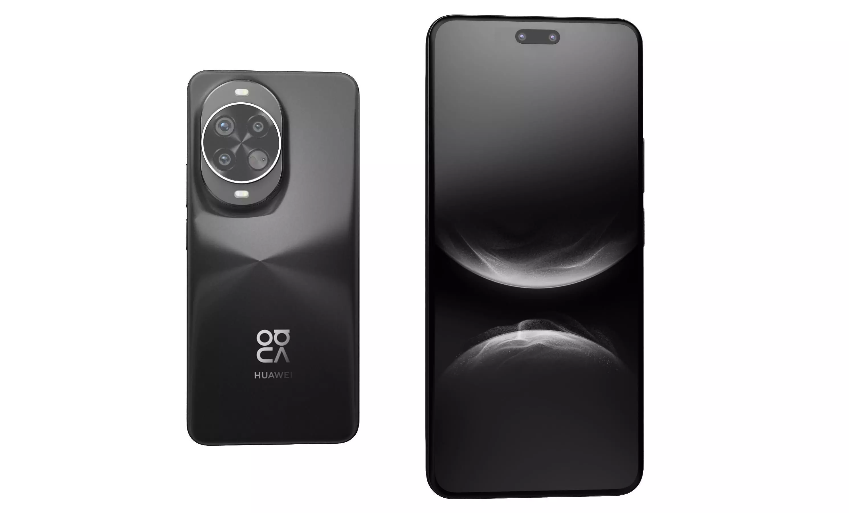 Huawei nova 14 Pro Feather Sand Black High Poly 3D model_29