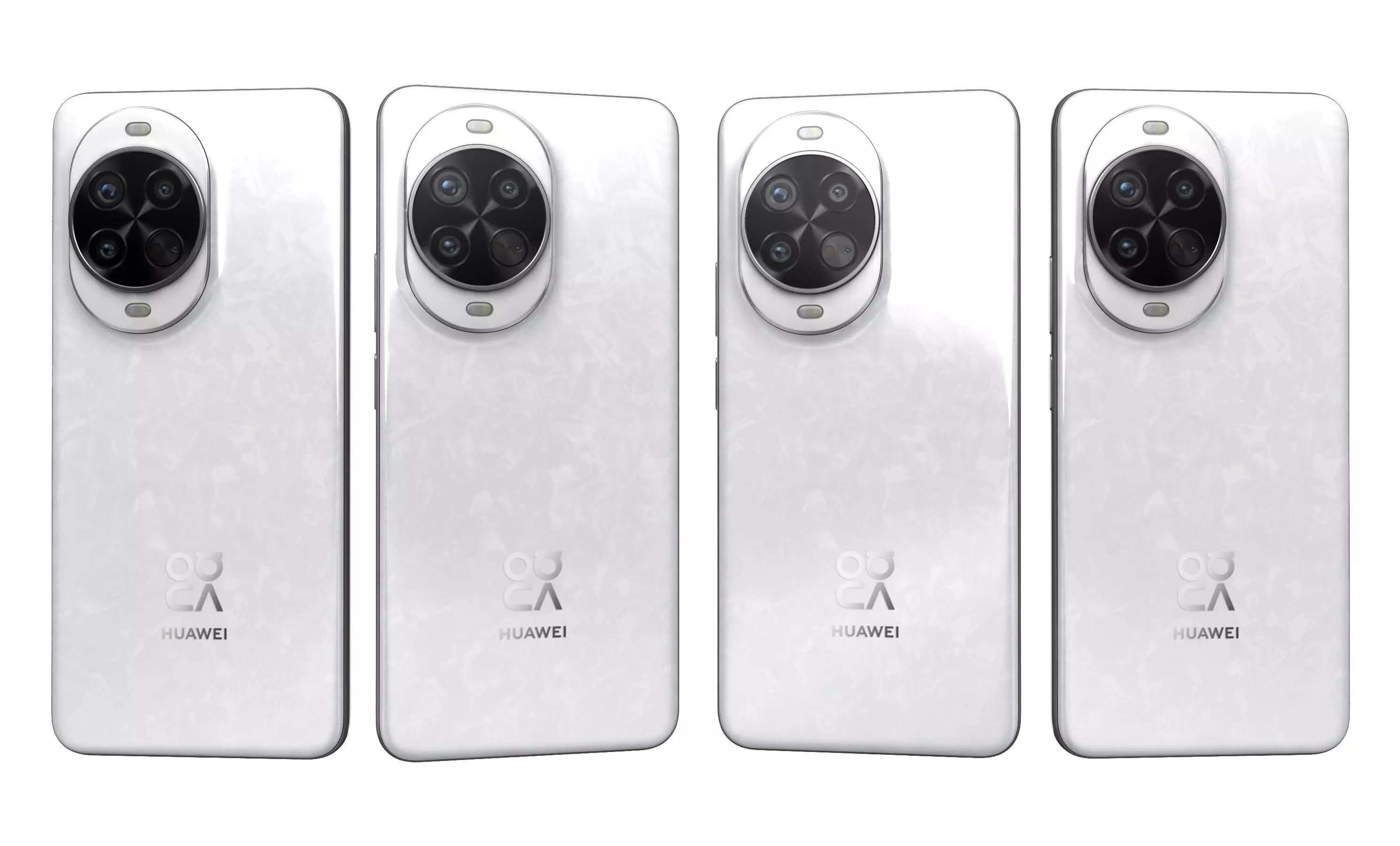 Huawei nova 14 Pro Frost White High Poly 3D model_25