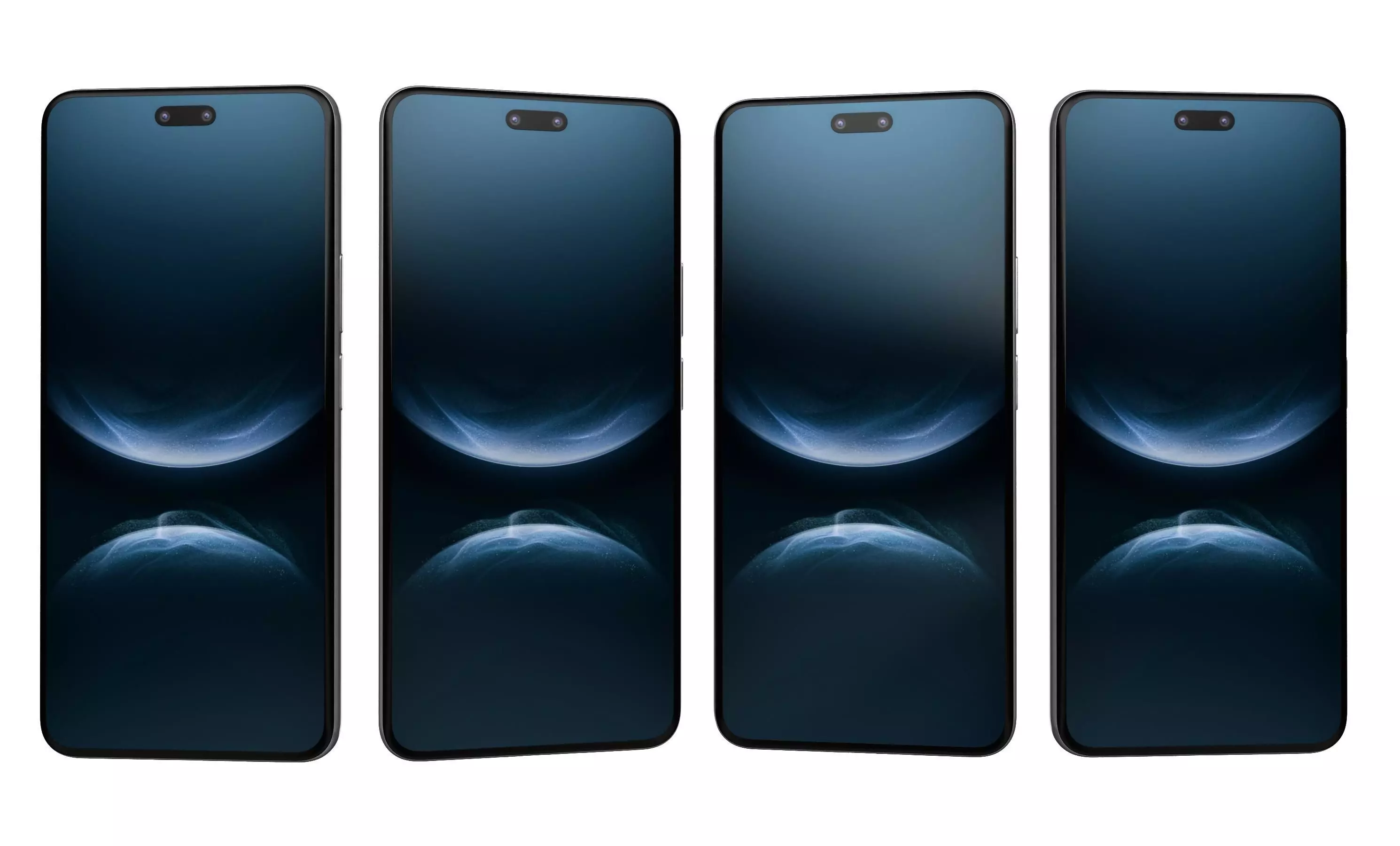 Huawei nova 14 Pro Frost White High Poly 3D model_27