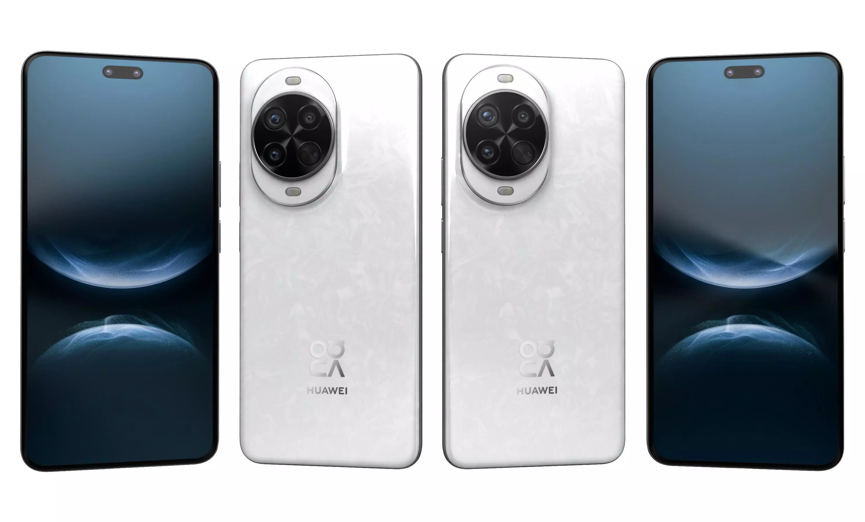 Huawei nova 14 Pro Frost White High Poly 3D model_23