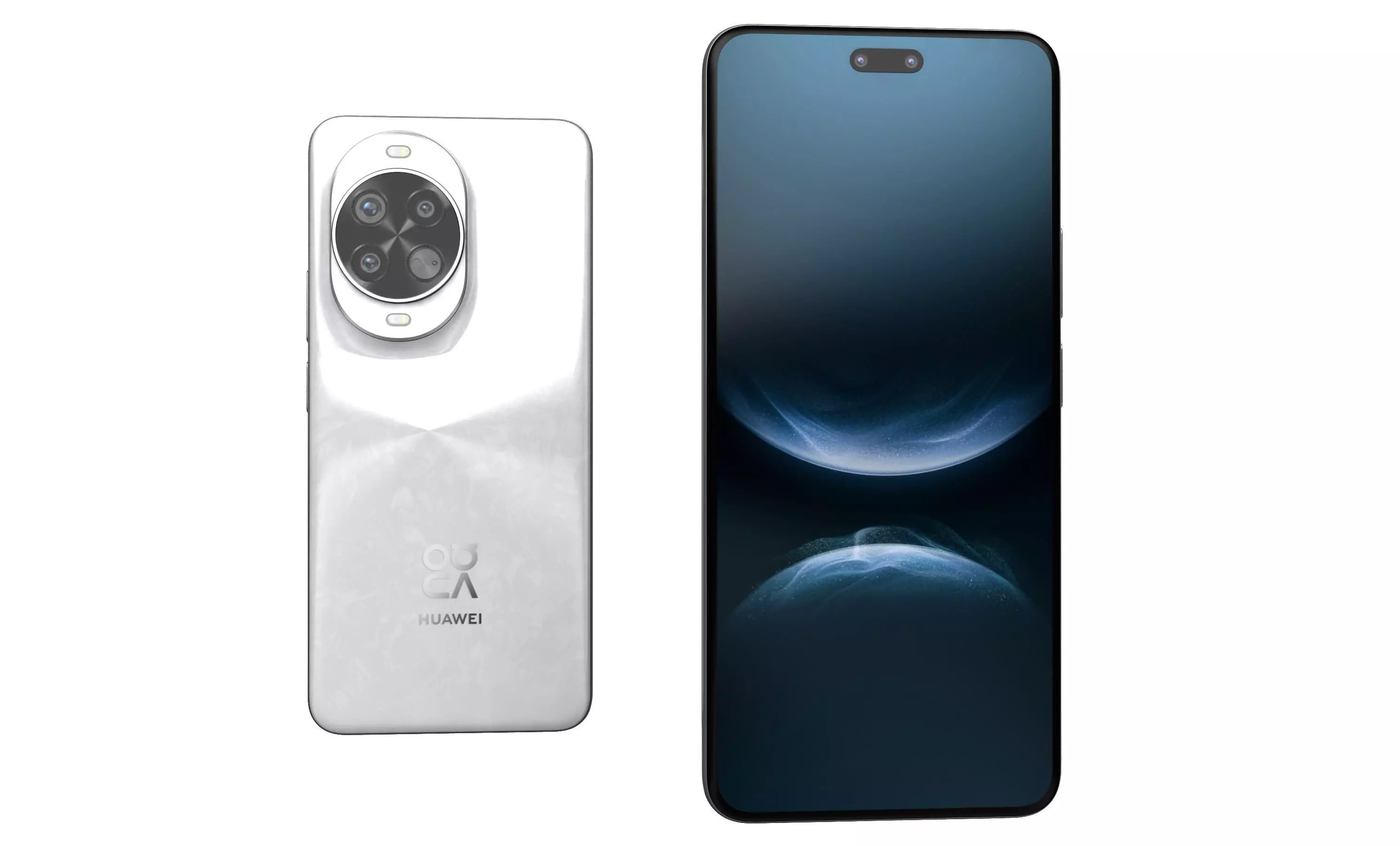 Huawei nova 14 Pro Frost White High Poly 3D model_1