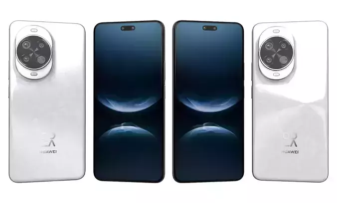 Huawei nova 14 Pro Frost White High Poly 3D model