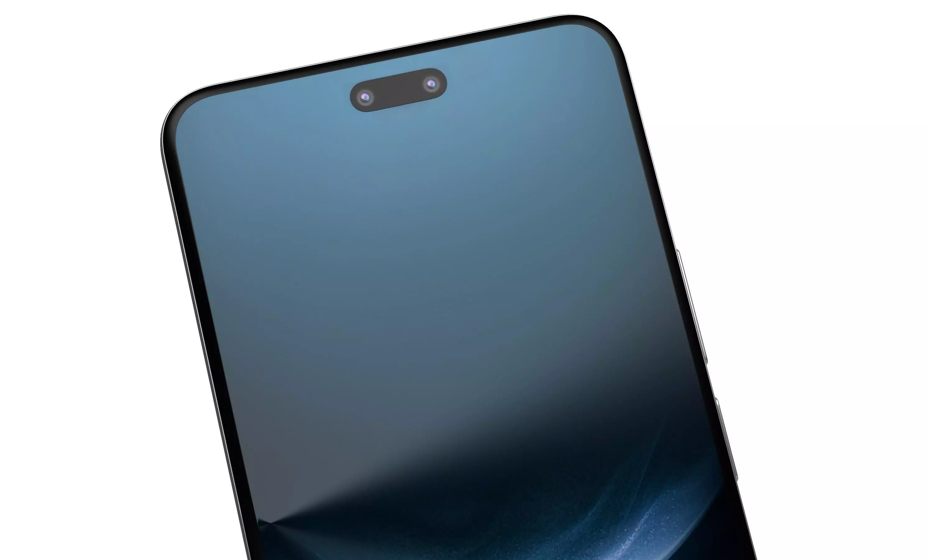 Huawei nova 14 Pro Ice Crystal Blue High Poly 3D model_6