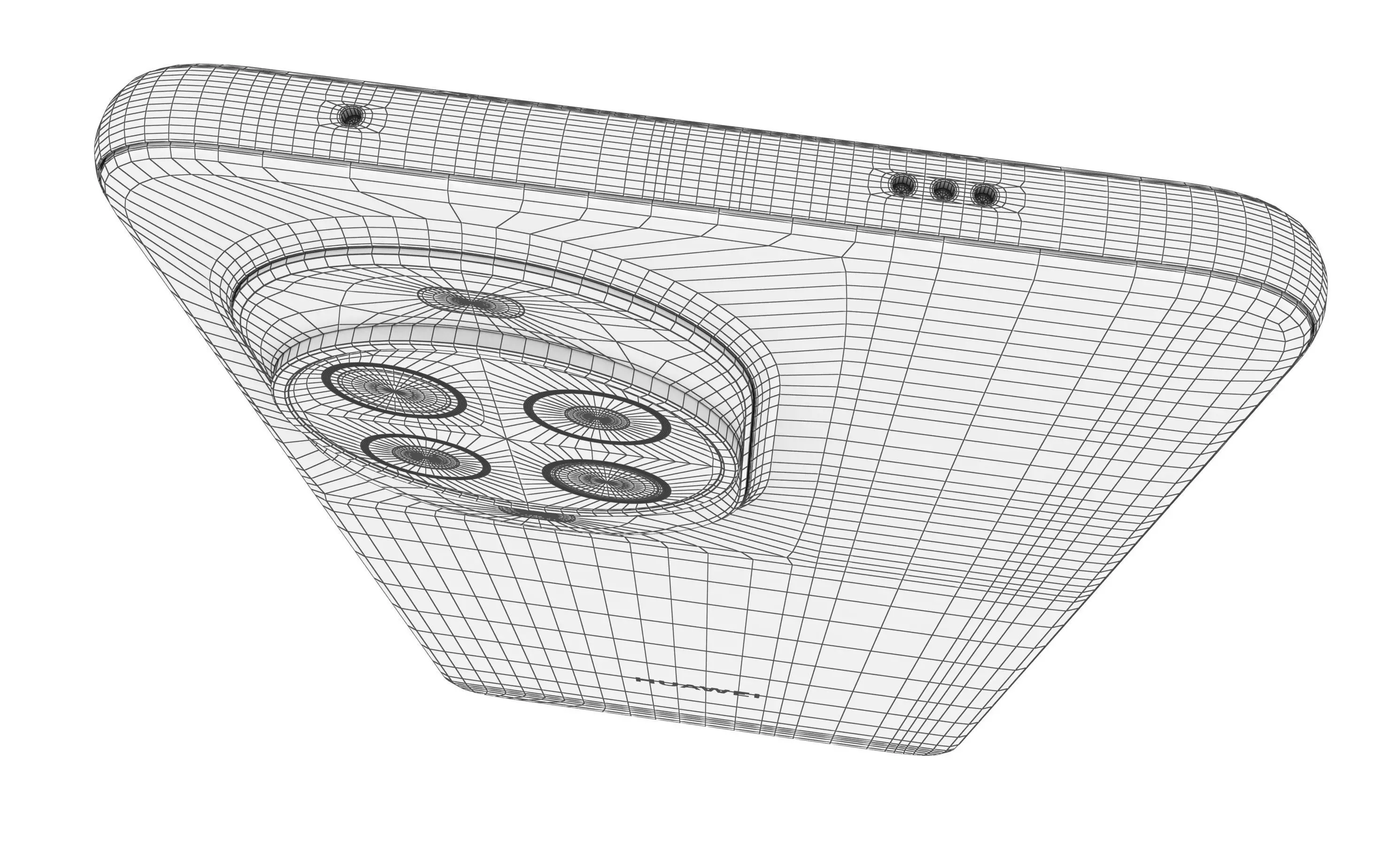 Huawei nova 14 Pro Ice Crystal Blue High Poly 3D model_24