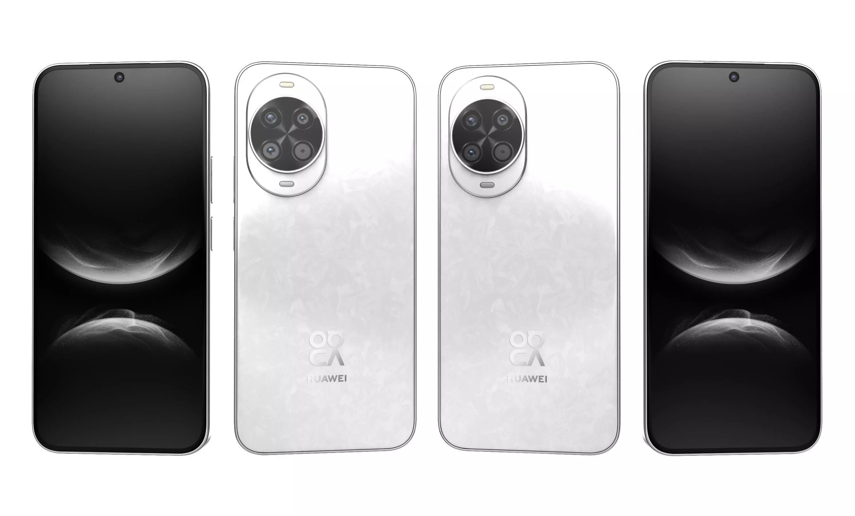 Huawei Nova 14 All Colors High Poly 3D model_2