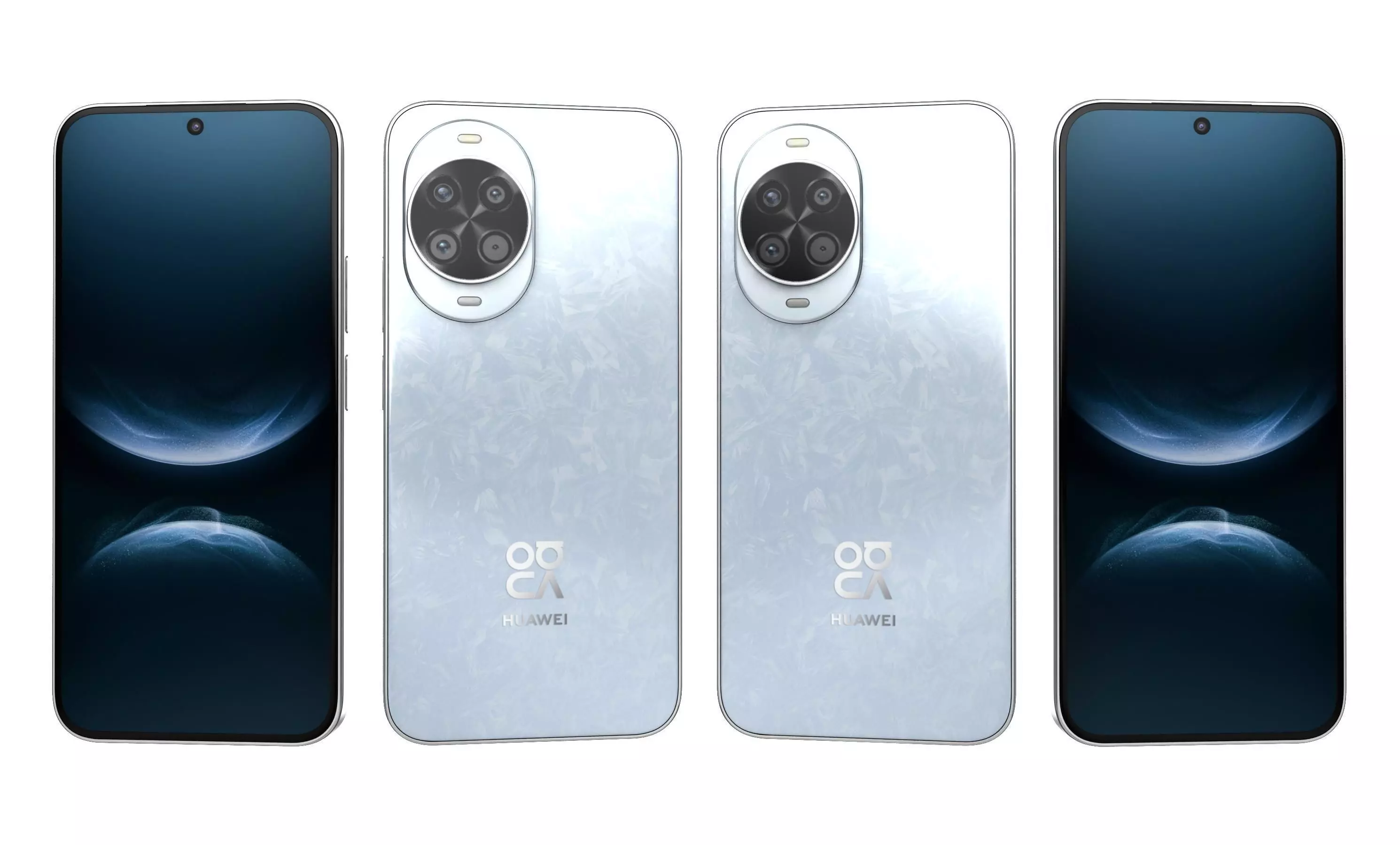 Huawei Nova 14 All Colors High Poly 3D model_7