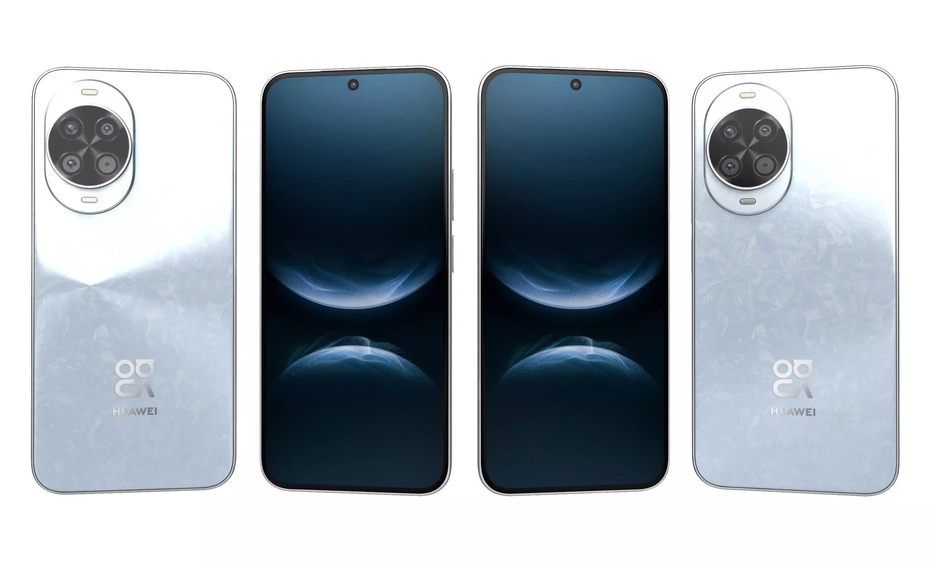 Huawei Nova 14 All Colors High Poly 3D model_3