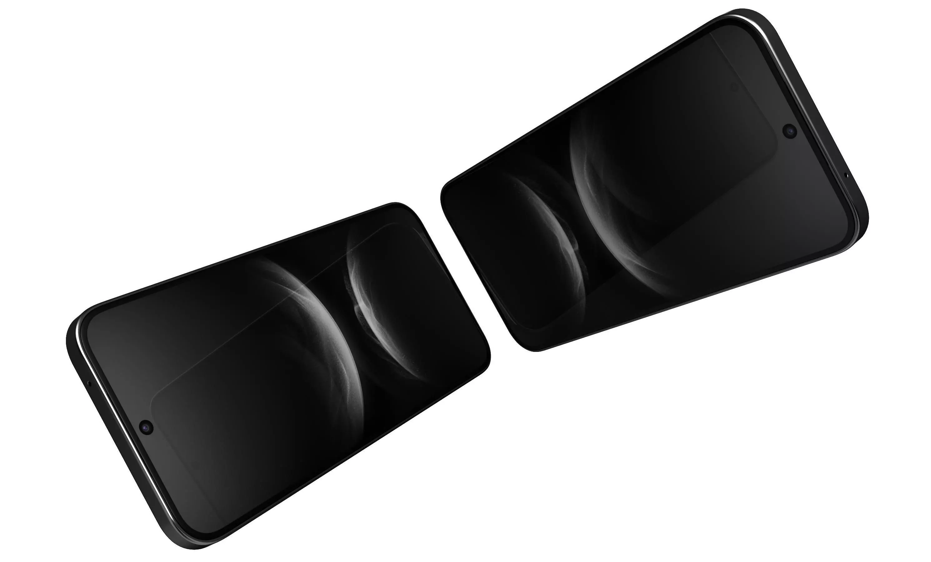 Huawei Nova 14 Feather sand black High Poly 3D model_9