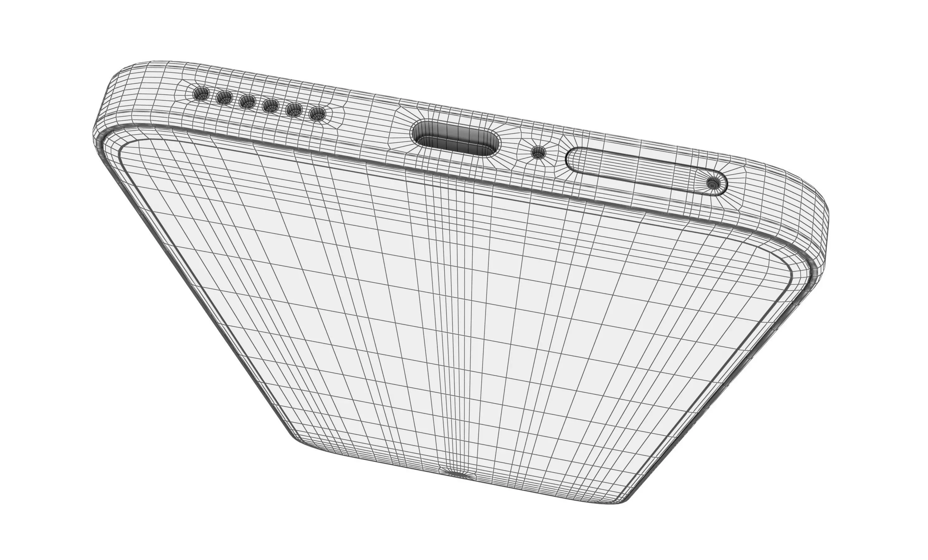 Huawei Nova 14 Feather sand black High Poly 3D model_12