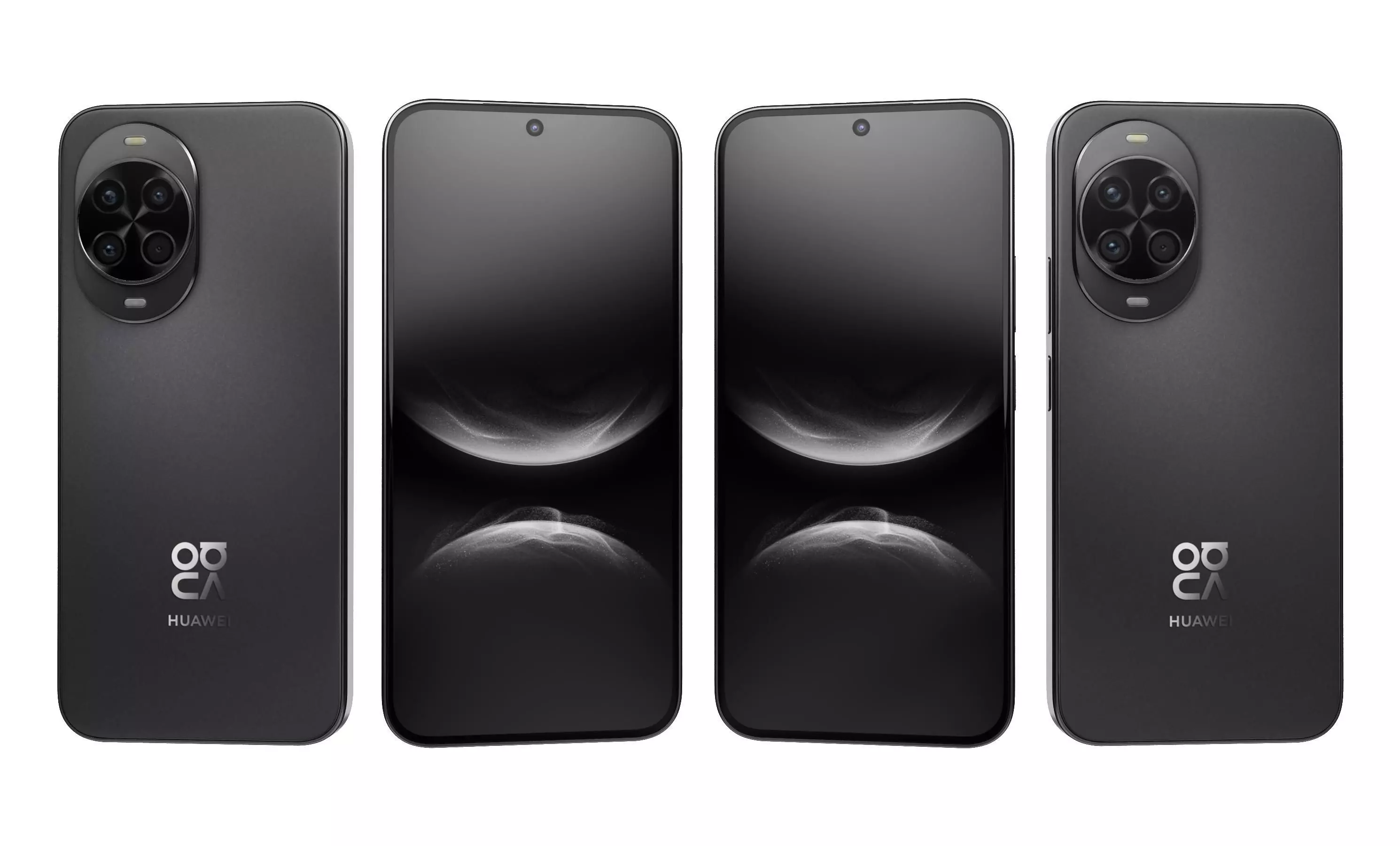 Huawei Nova 14 Feather sand black High Poly 3D model_7