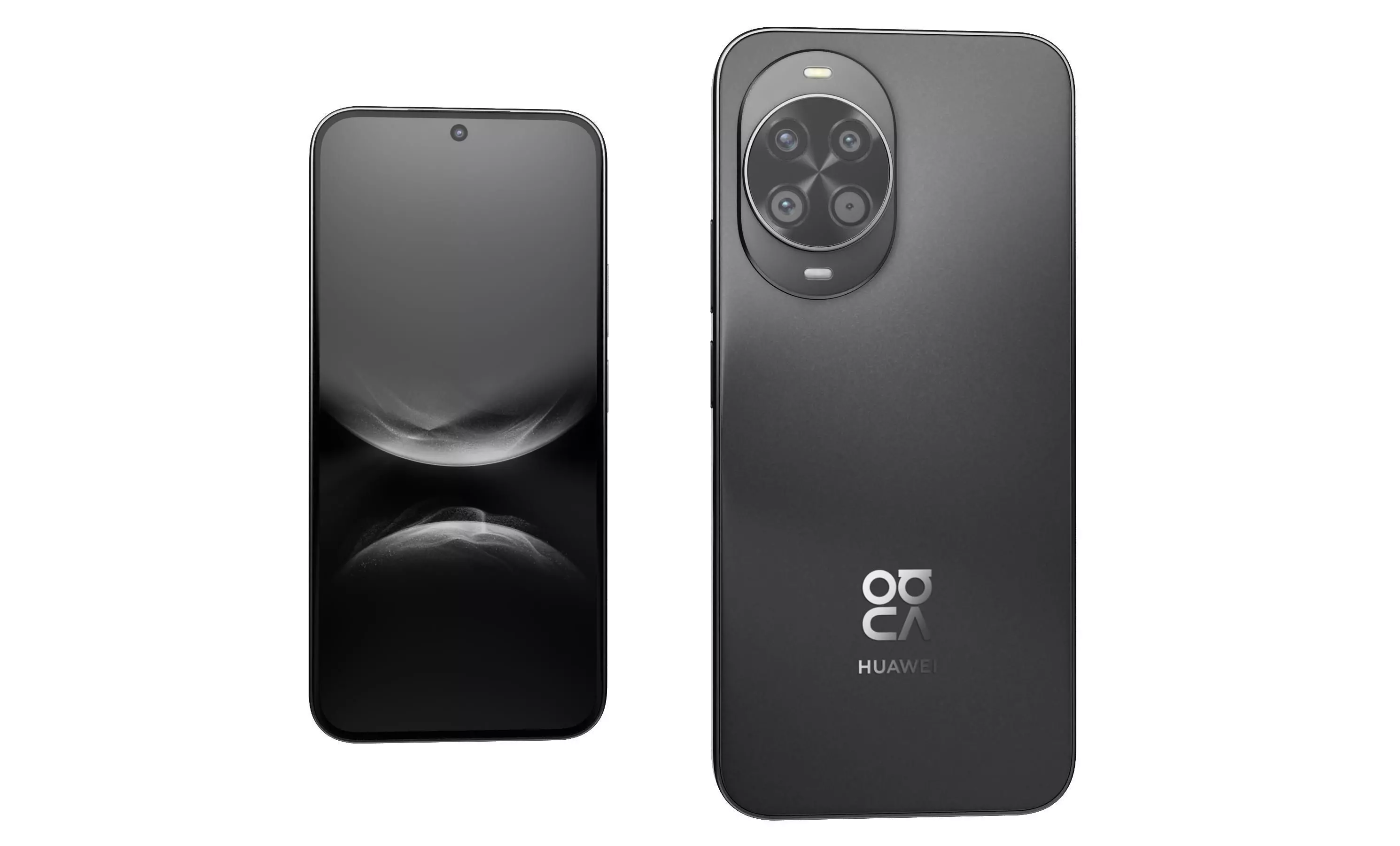 Huawei Nova 14 Feather sand black High Poly 3D model_4