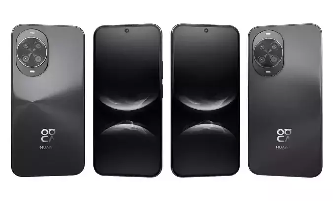 Huawei Nova 14 Feather sand black High Poly 3D model