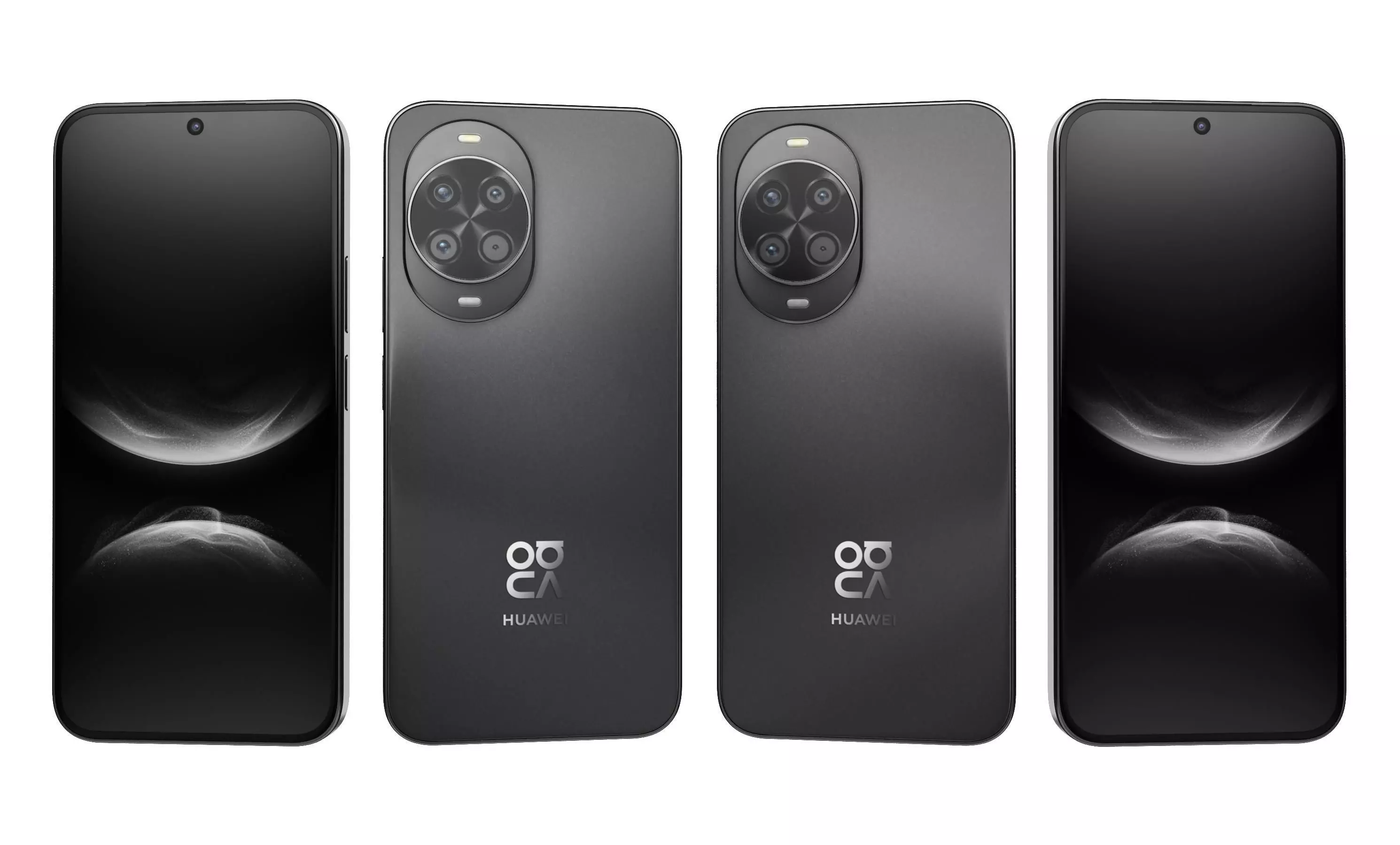 Huawei Nova 14 Feather sand black High Poly 3D model_5