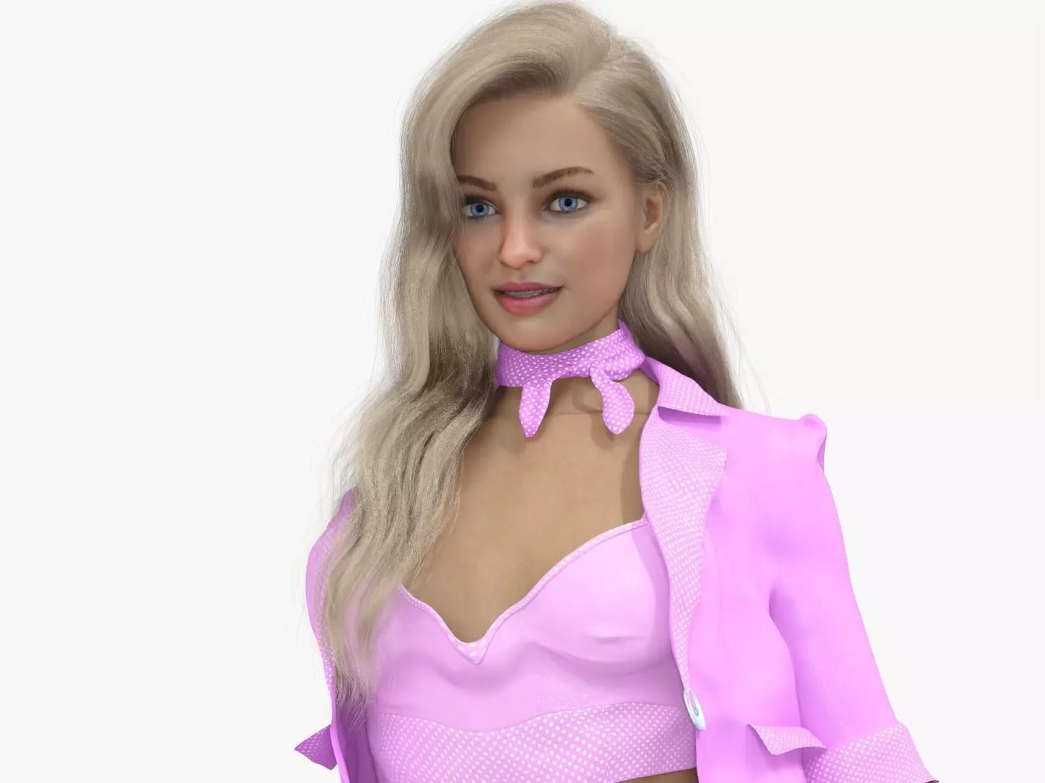 Barbie Pack  Low-poly 3D model_20