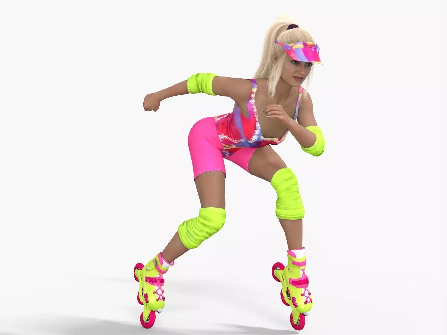 Barbie Pack  Low-poly 3D model_19