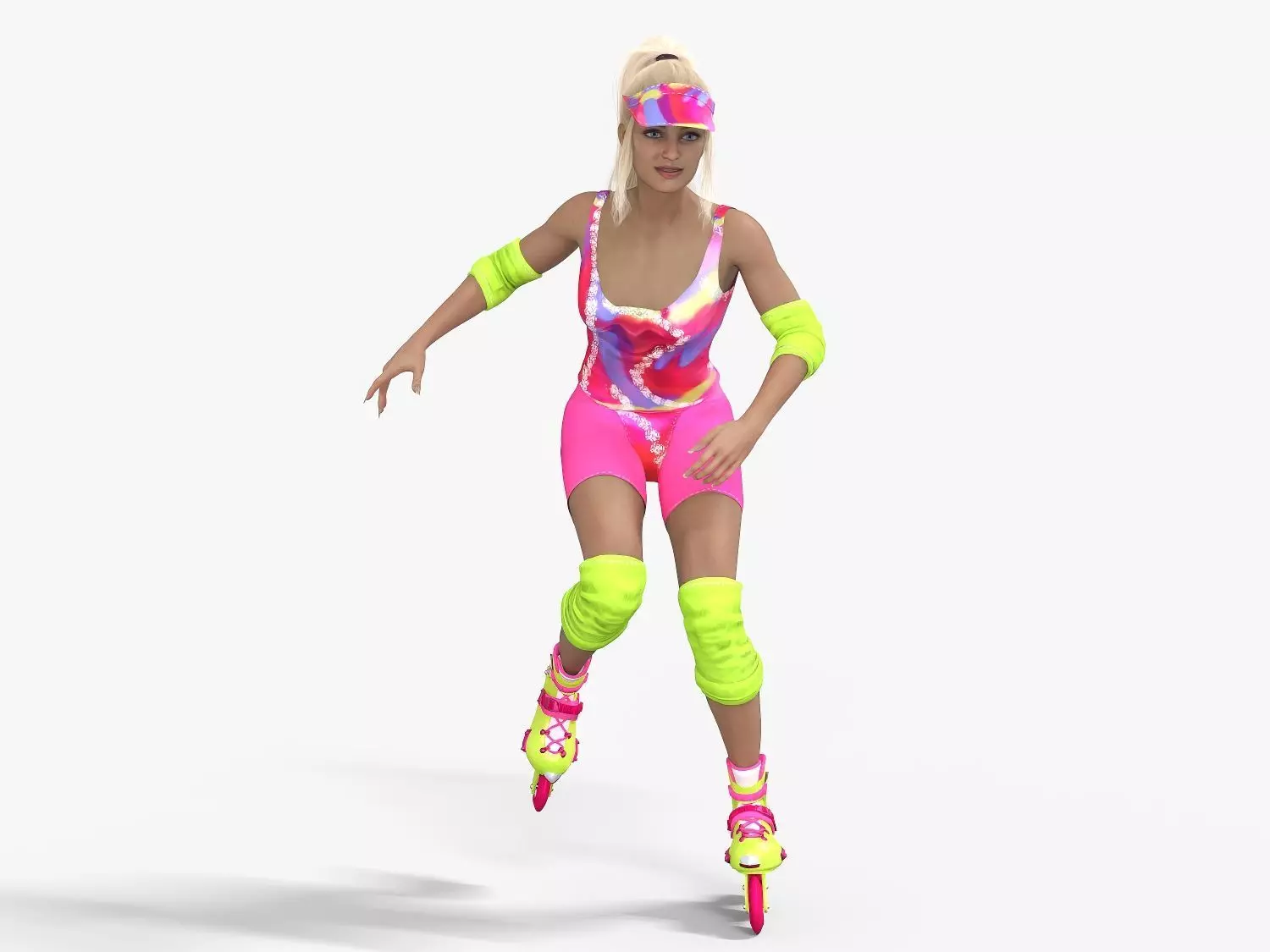Barbie Pack  Low-poly 3D model_16