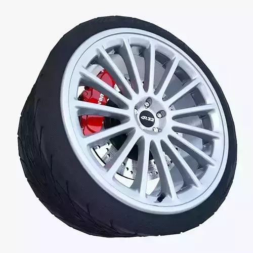 R32 Wheel 3D model