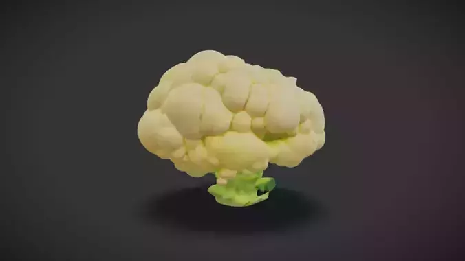 Cauliflower 3D model