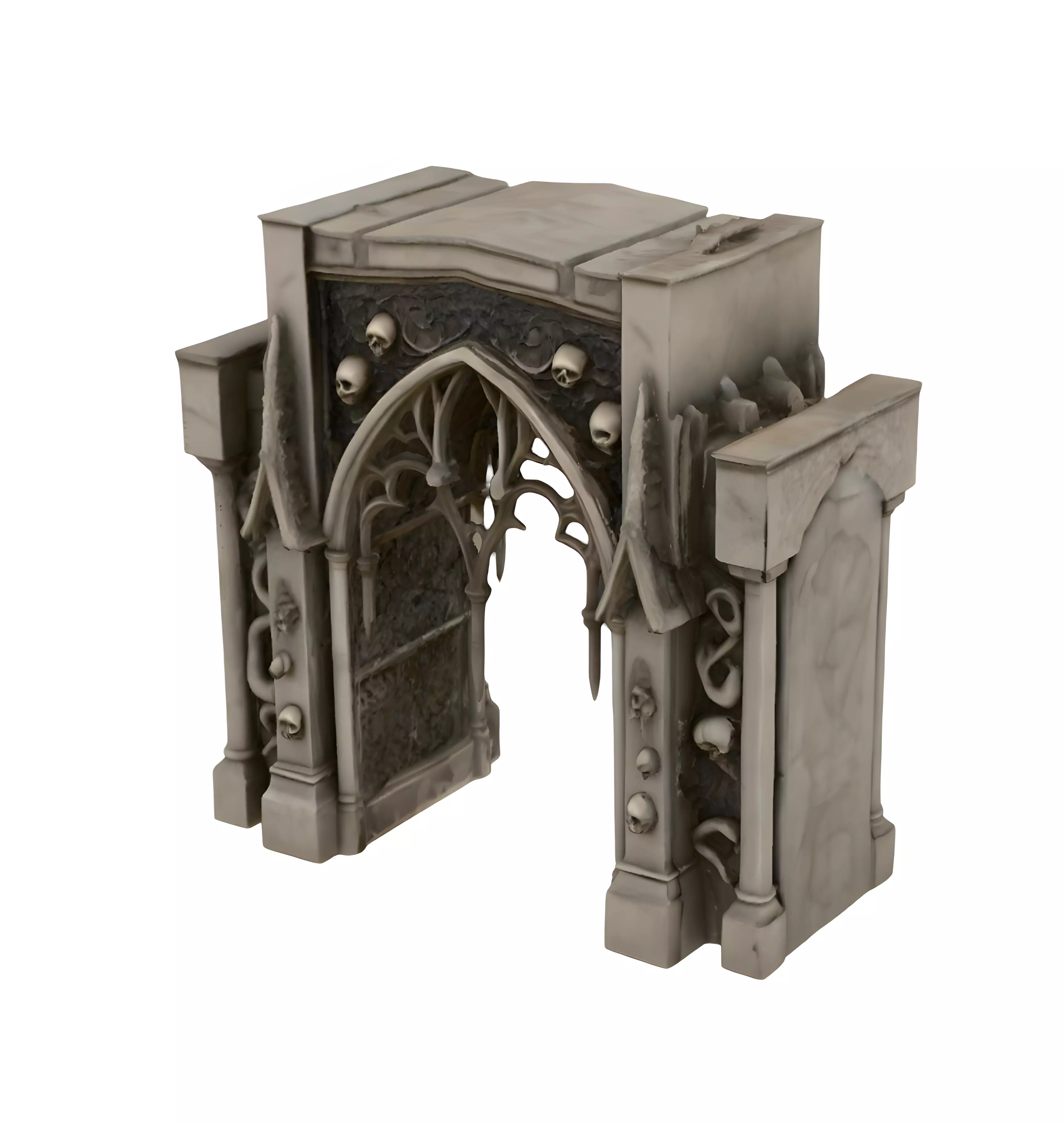 Haunted Entrance 2 3D model_1