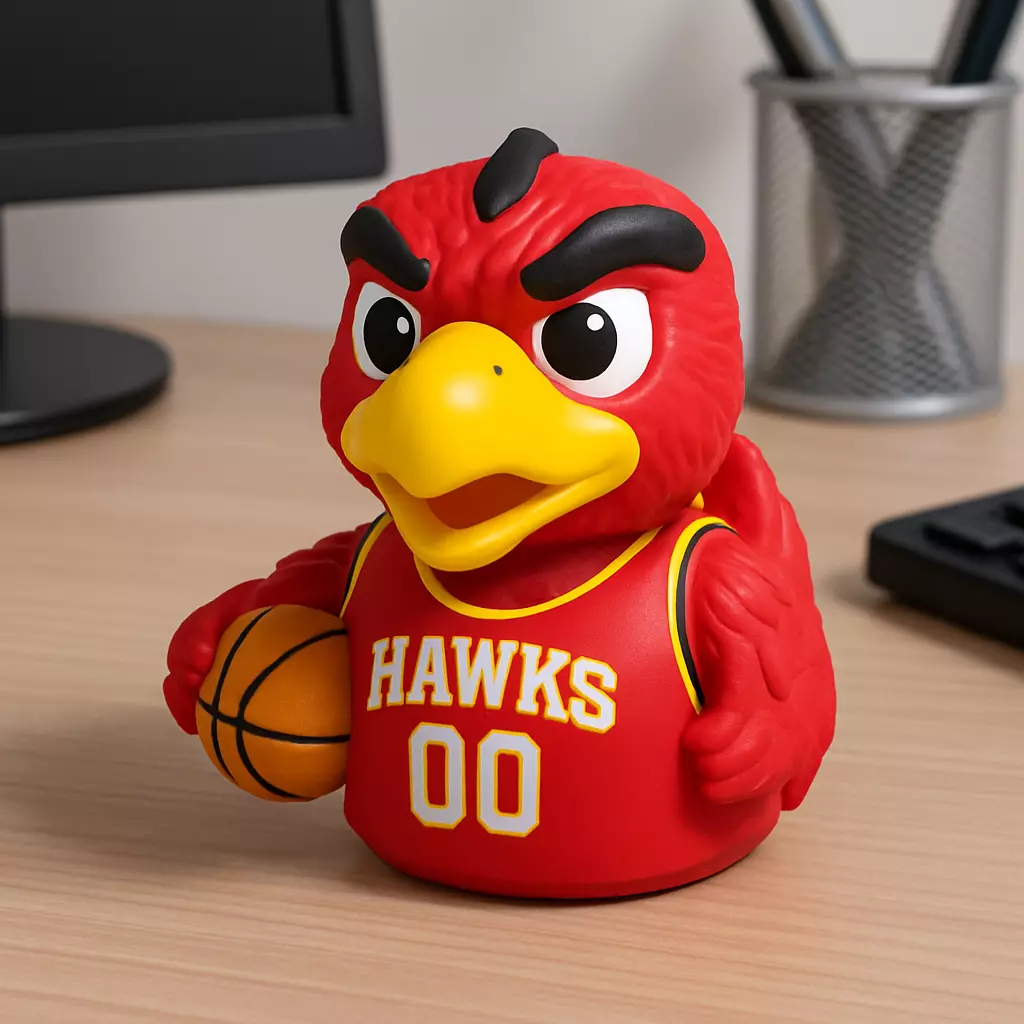 Rubber duck - Harry the Hawk - 3D print 3D print model