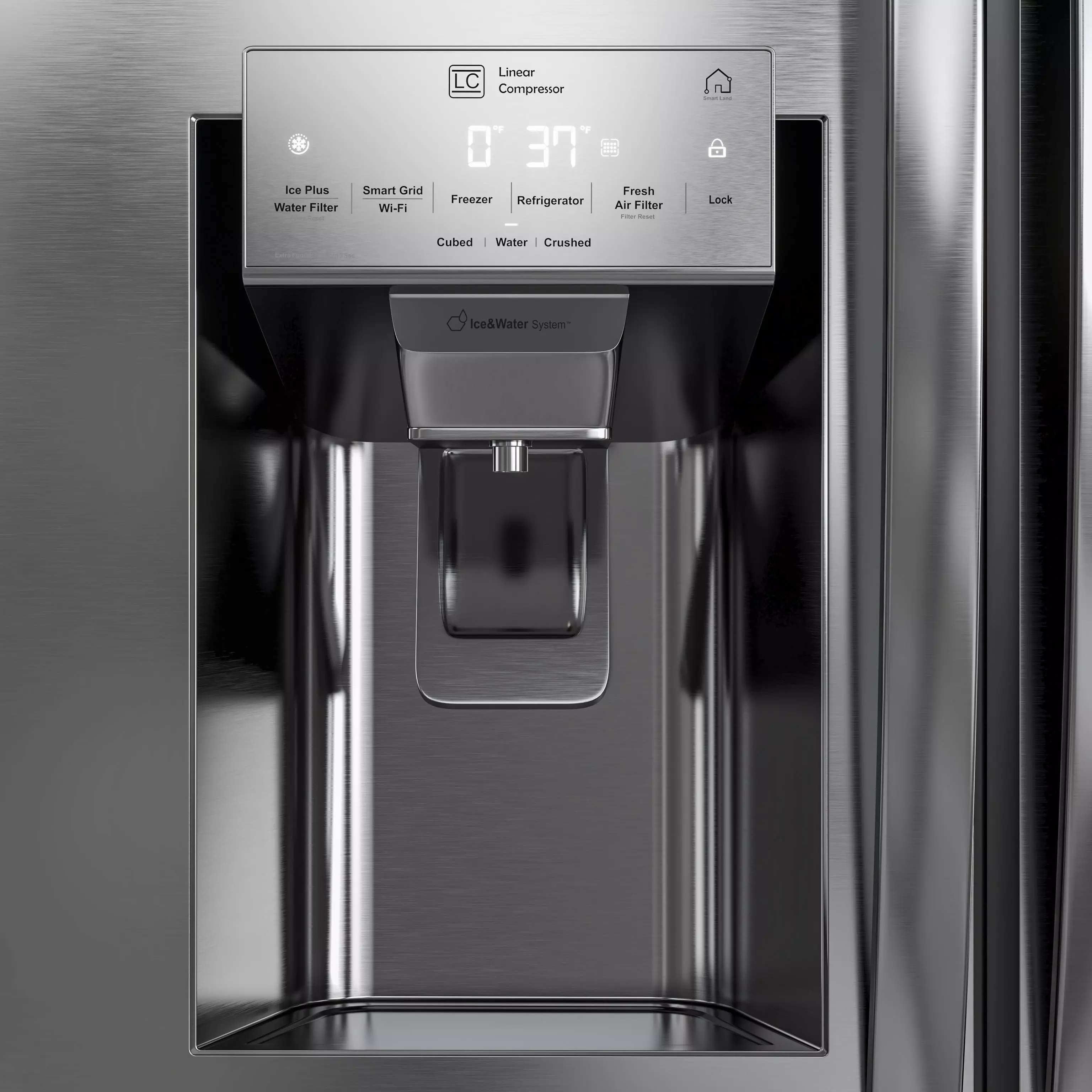 LG Refrigerator Collection 3D model_2