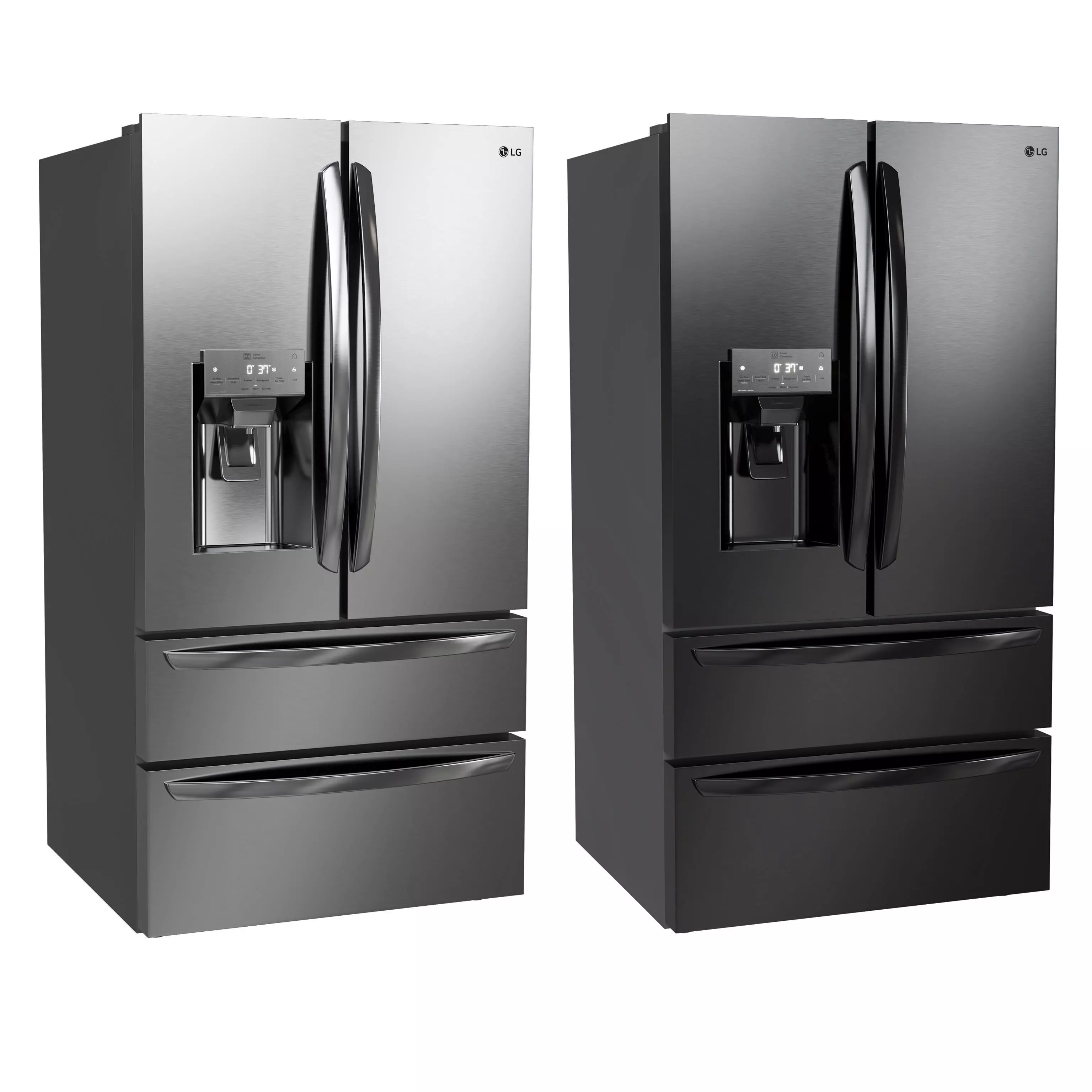 LG Refrigerator Collection 3D model_5