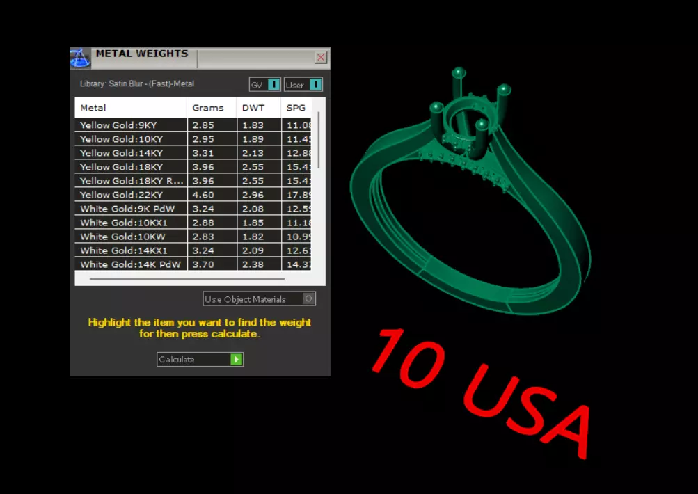 Solitaire ring 3D print model_15