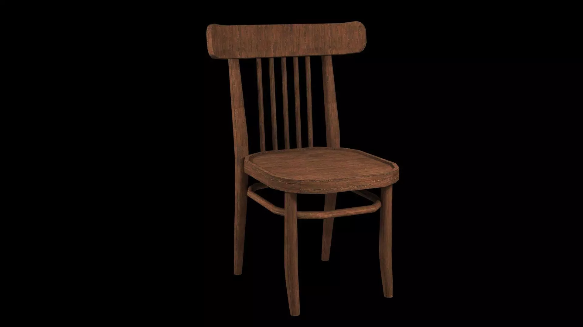 chair classic 3D model_2
