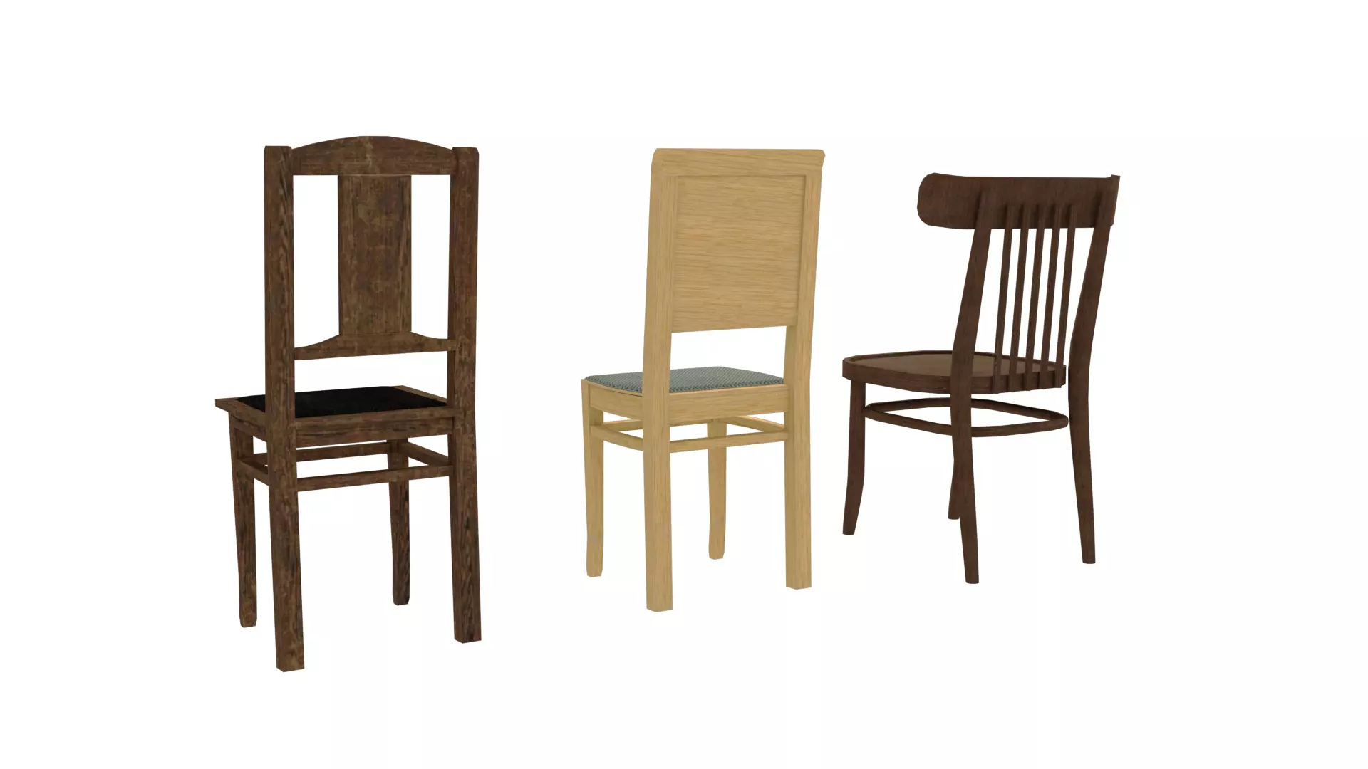 chair classic 3D model_8
