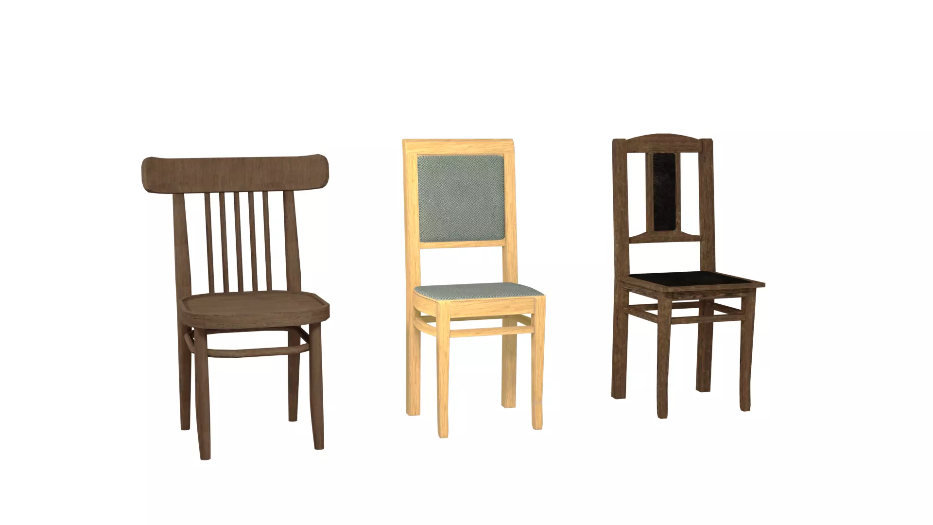 chair classic 3D model_7